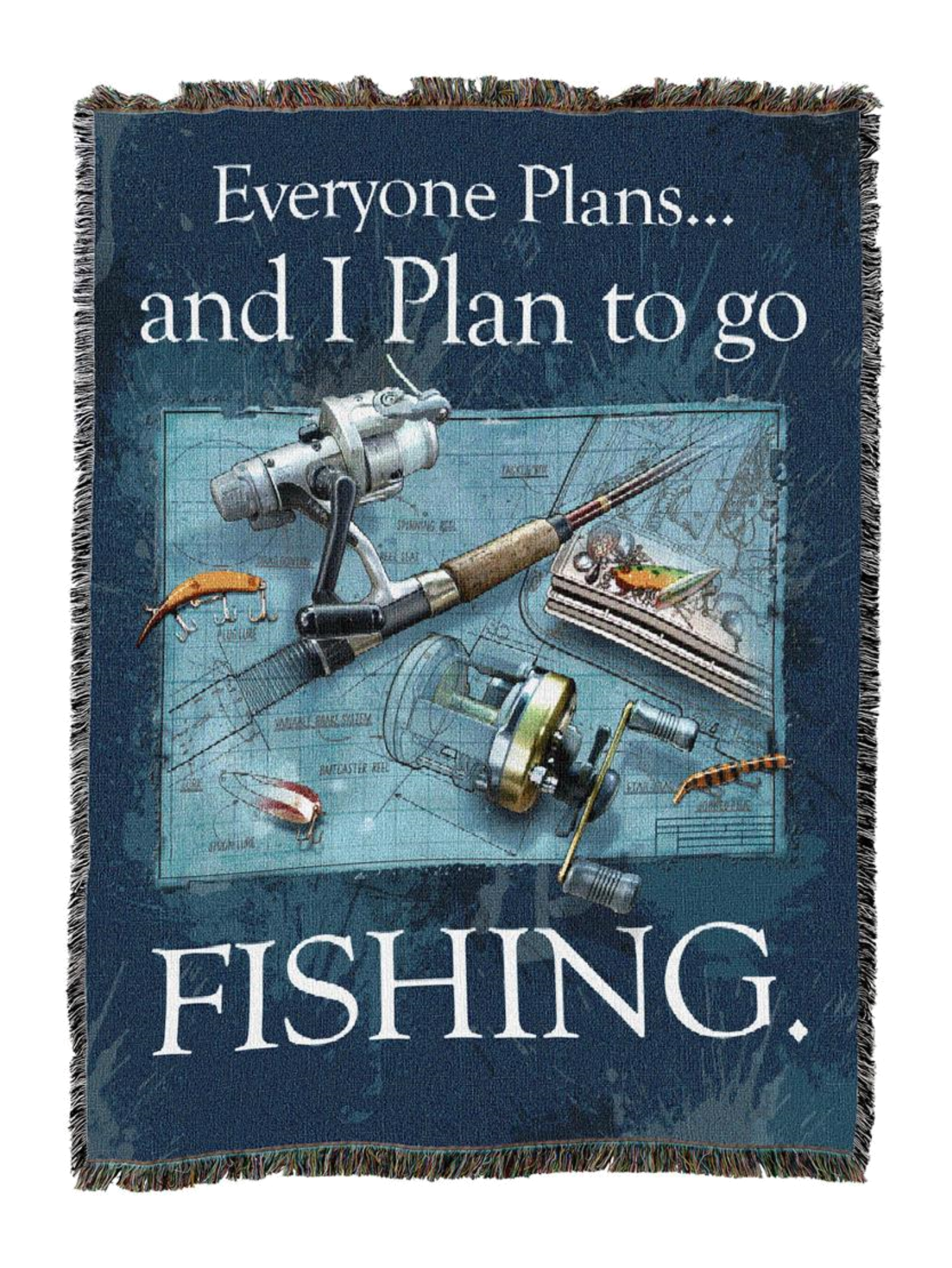 Plan To Fish Blanket