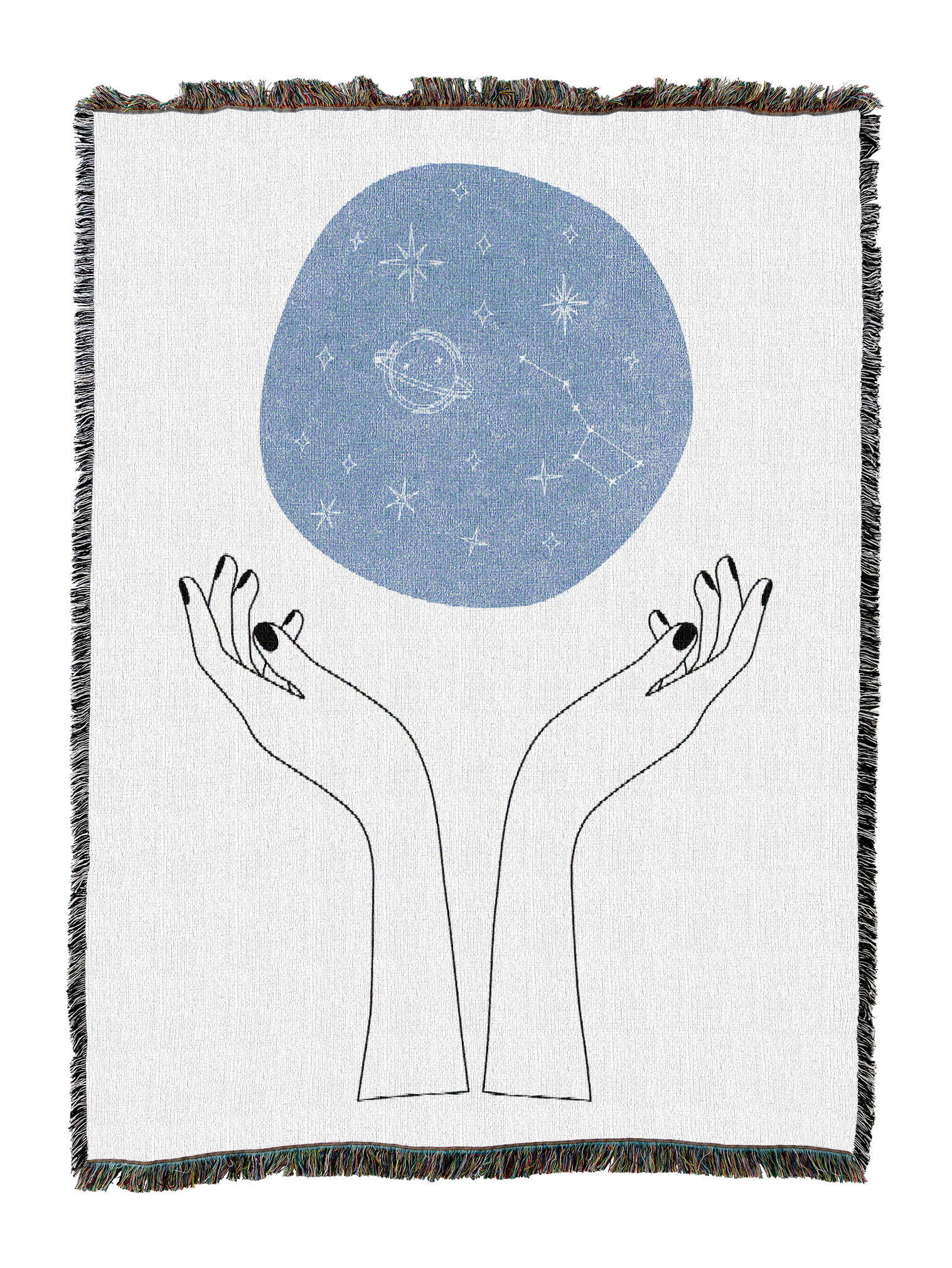 Hands With Stars Blanket