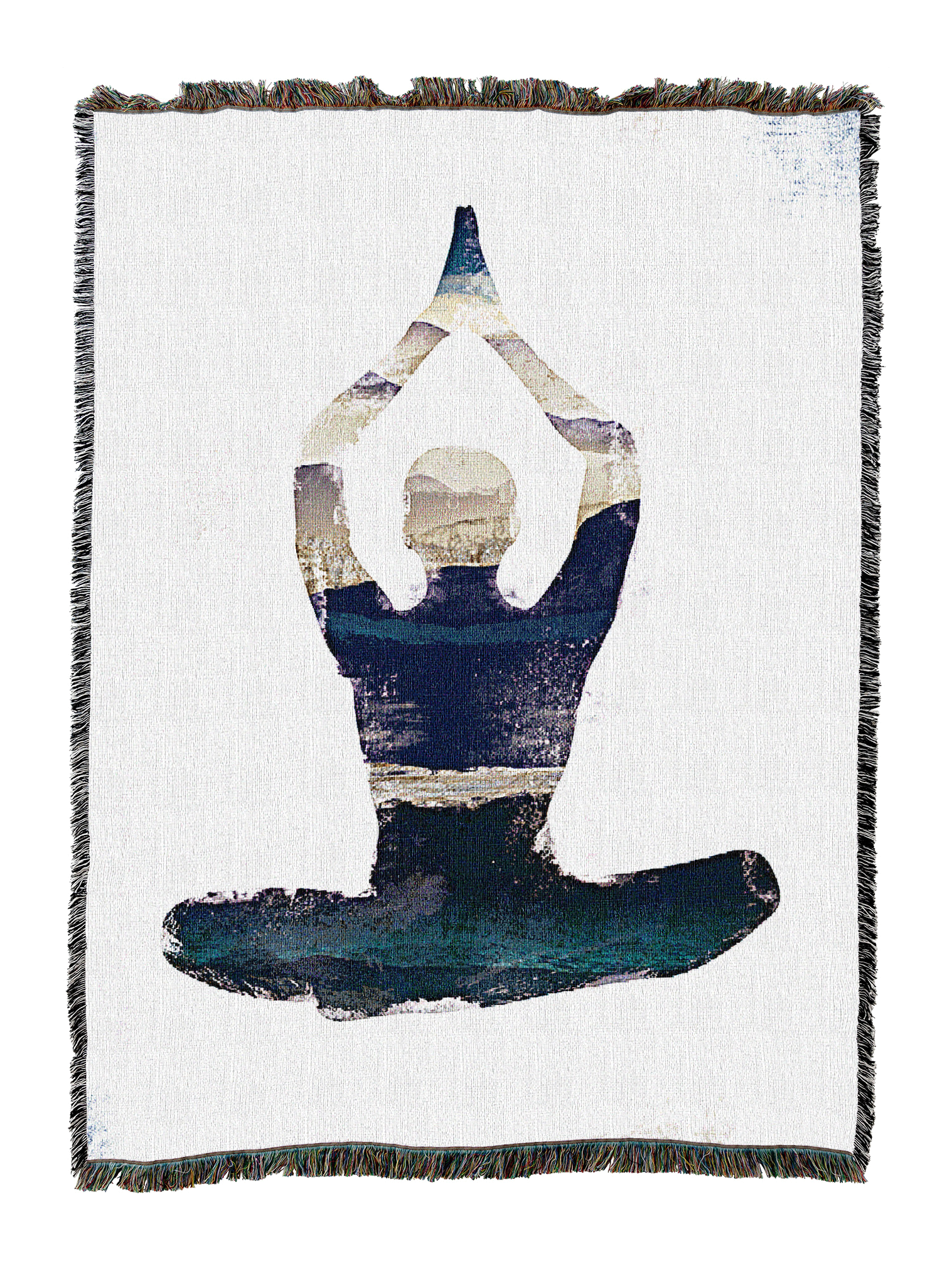 Yoga Blue Praying Blanket