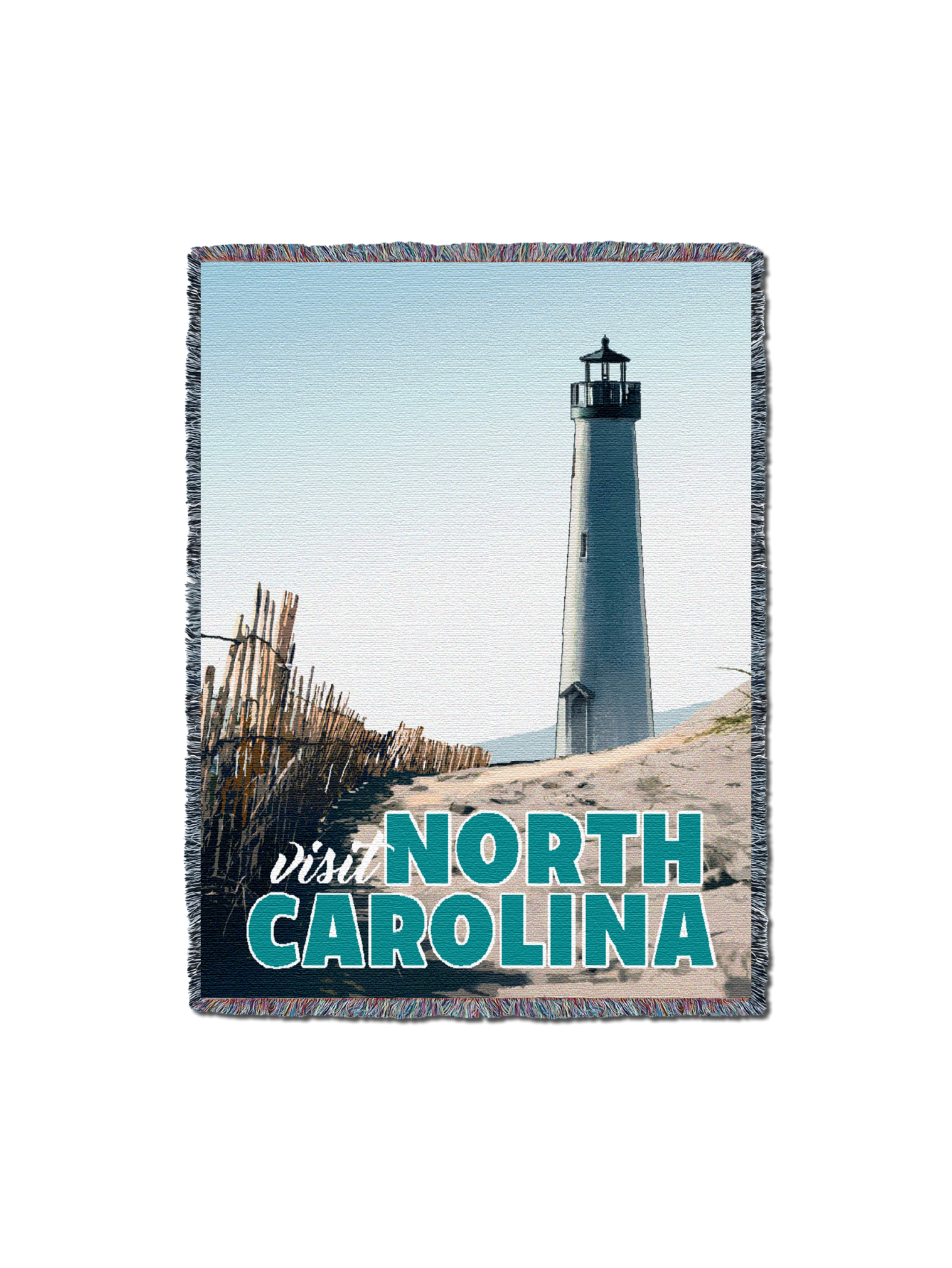 North Carolina Poster Blanket