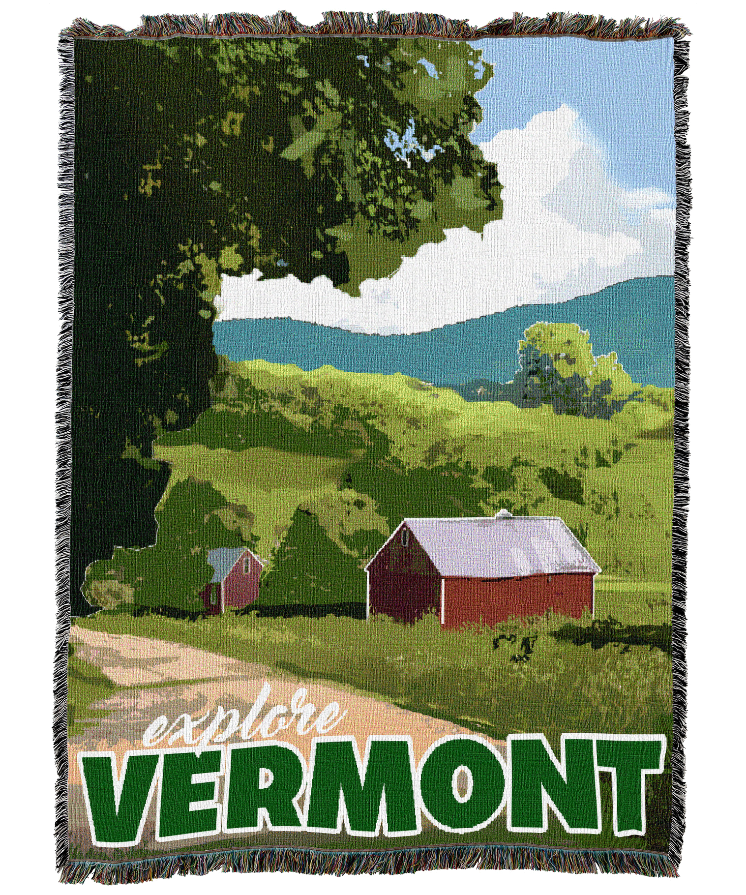 Vermont Poster Blanket