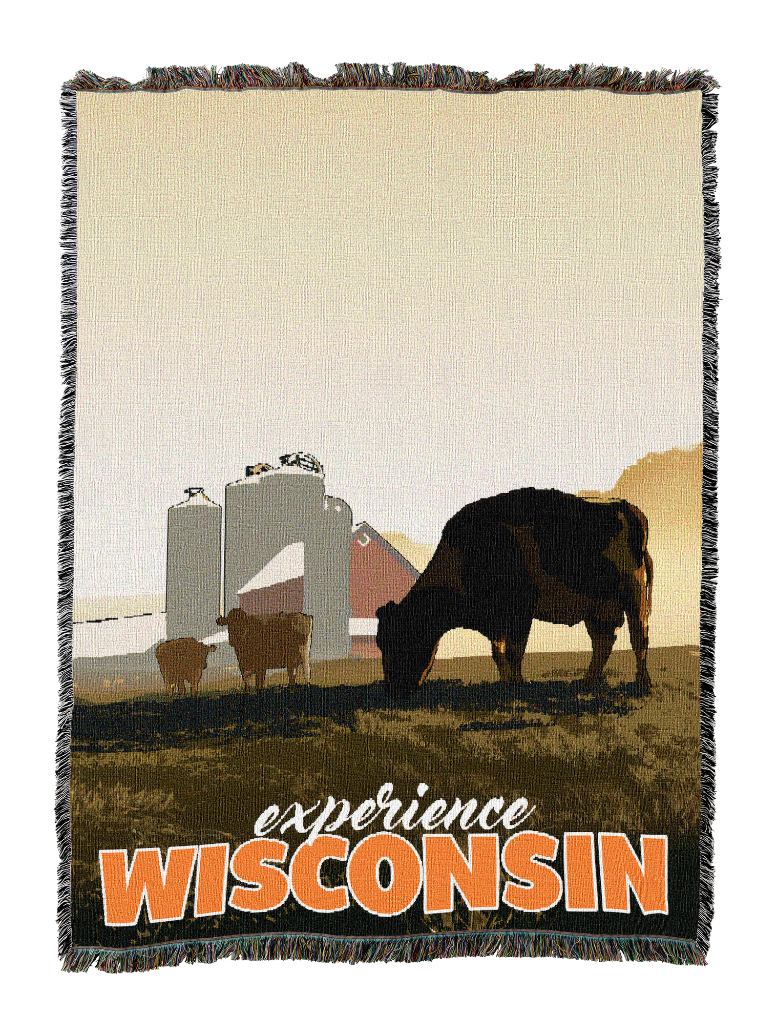 Wisconsin Poster Blanket