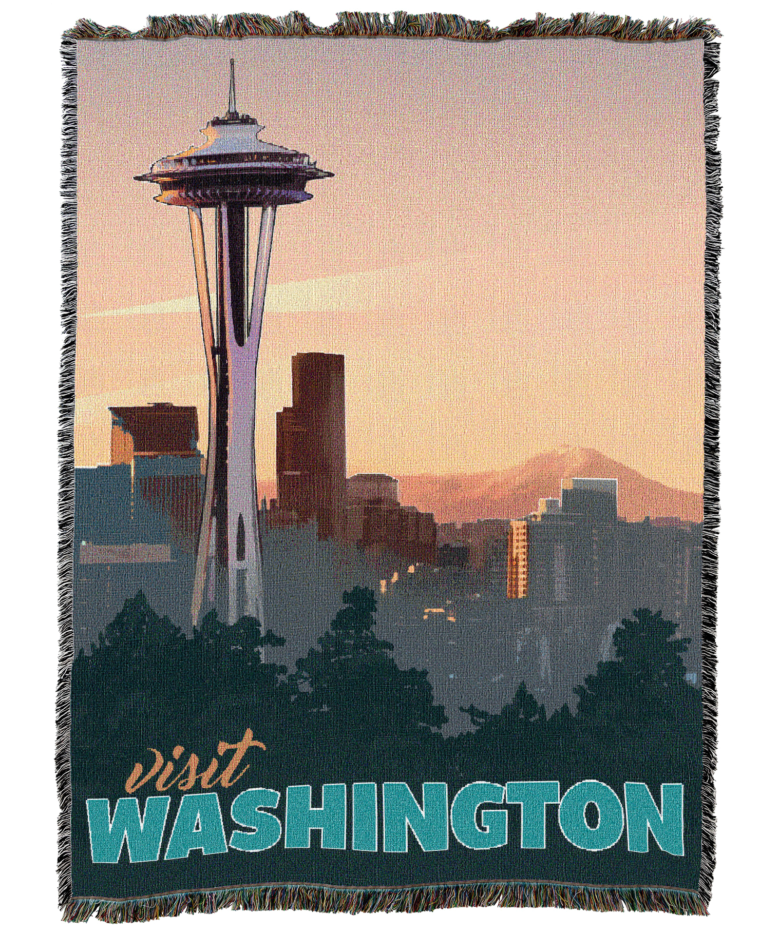 Washington Poster Blanket