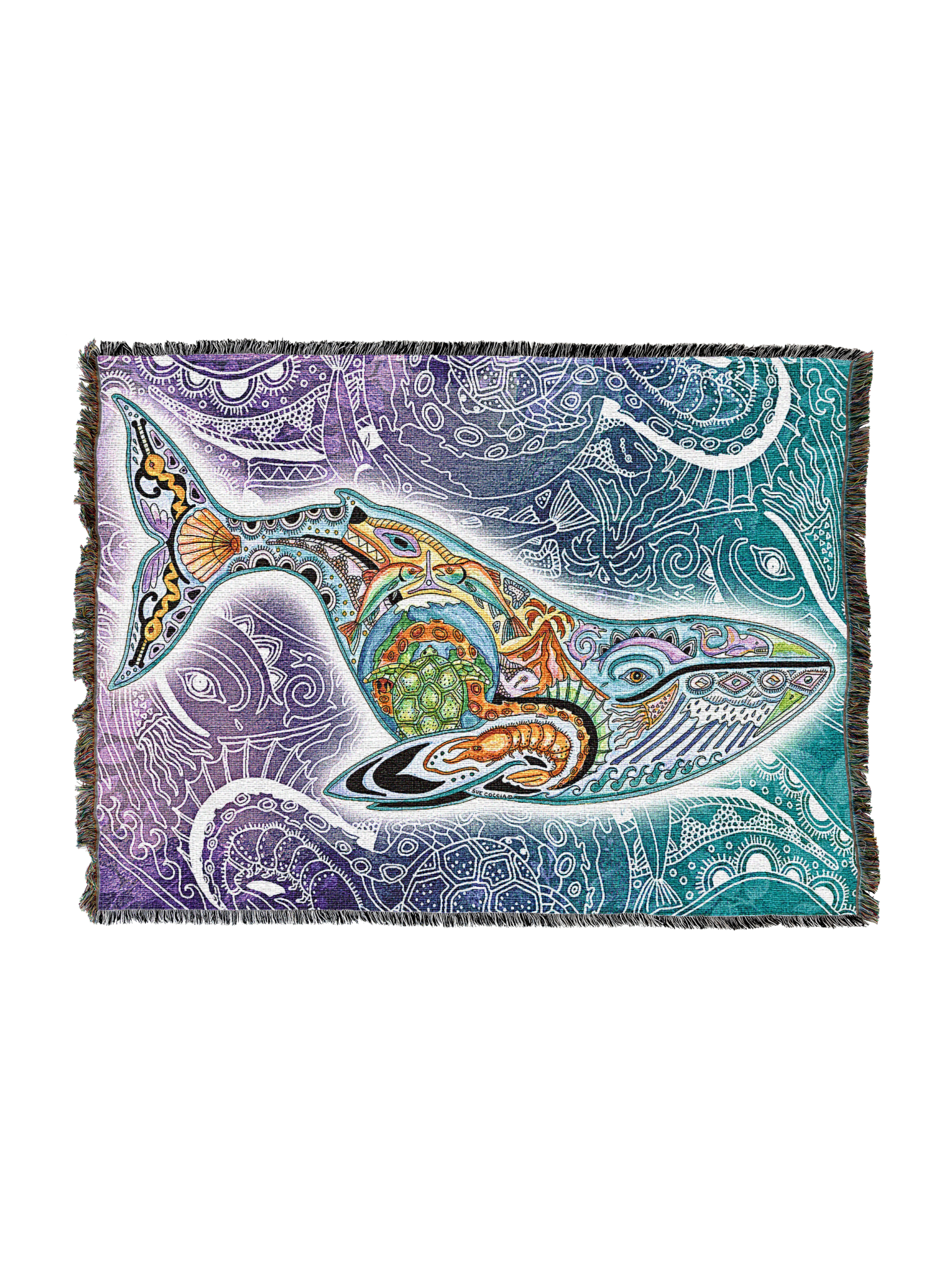 Blue Whale Blanket B