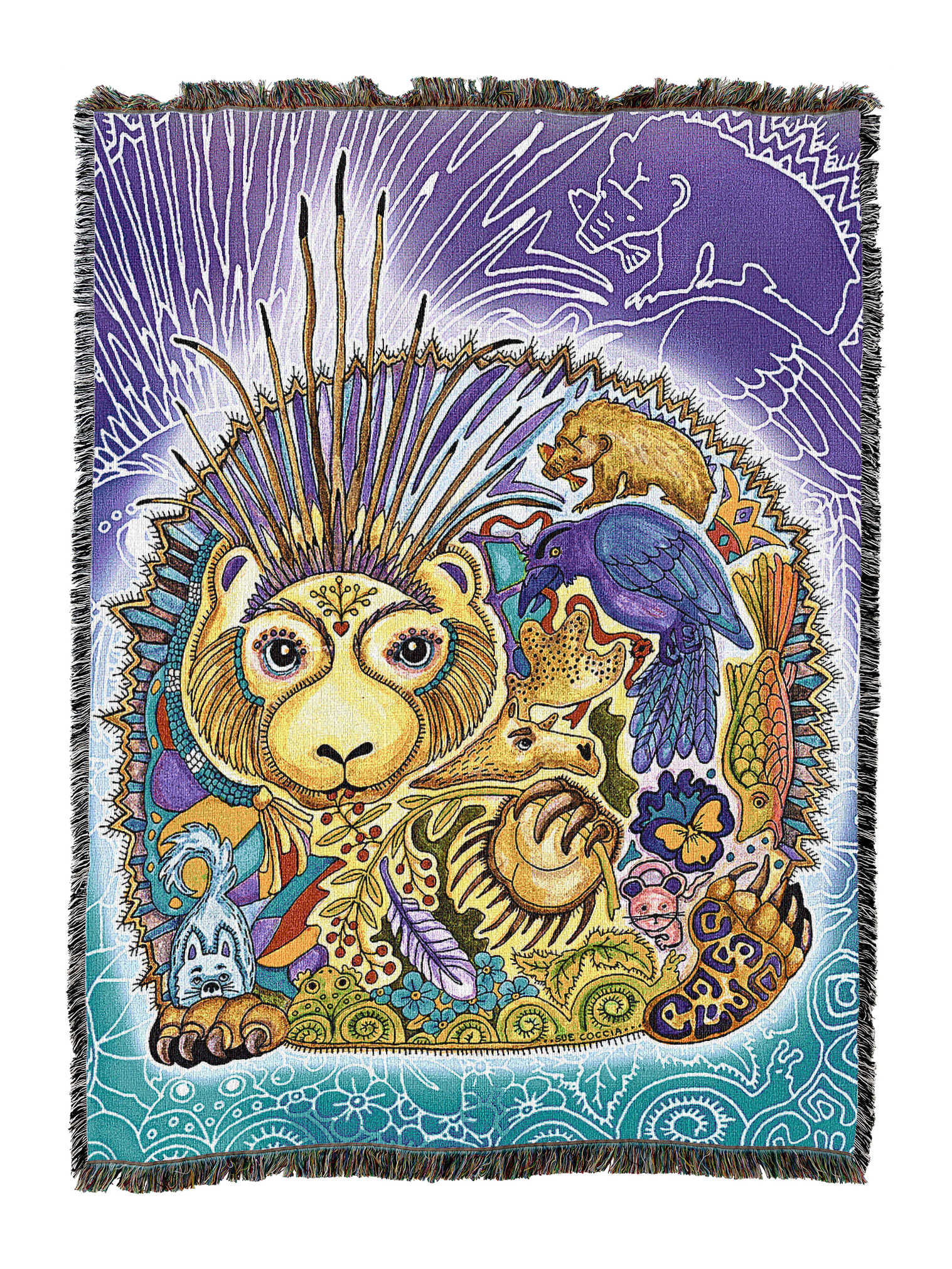 Porcupine Blanket A