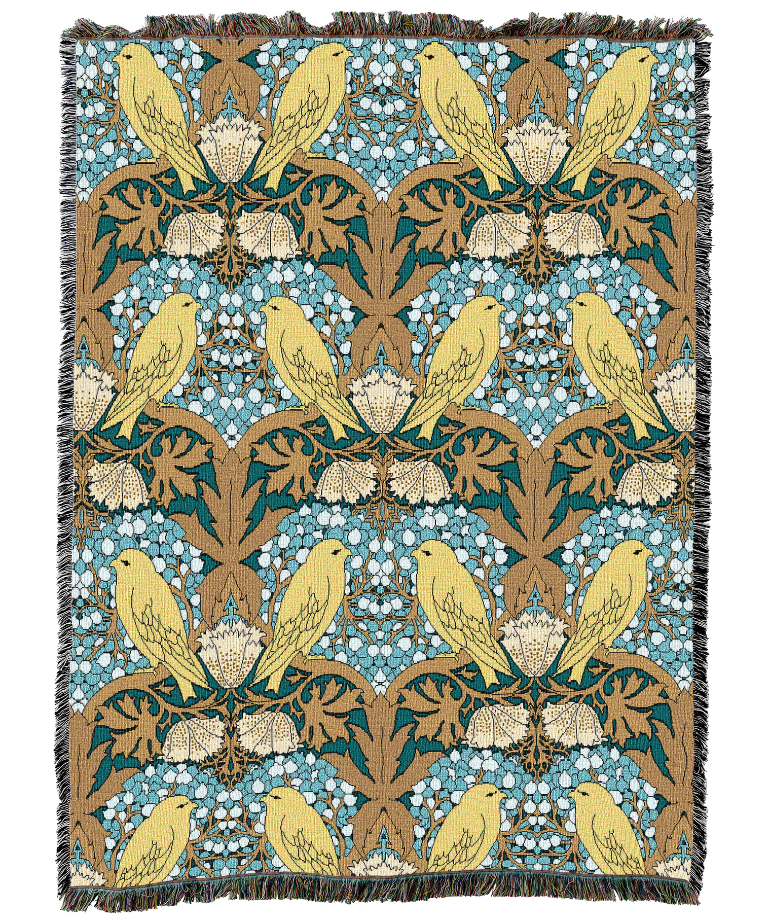 Cfa Voysey Birds And Berries Blanket