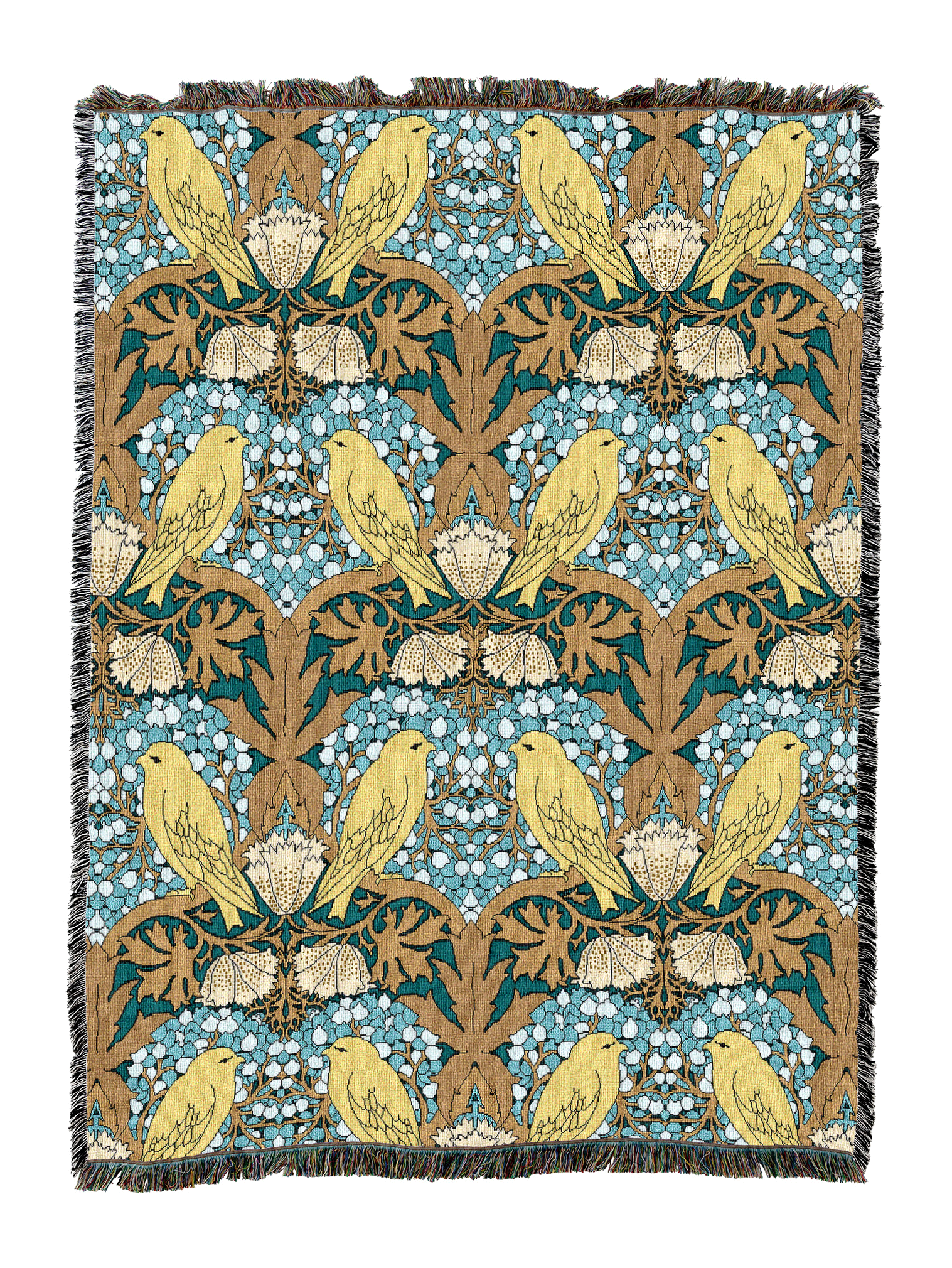 Cfa Voysey Birds And Berries Blanket