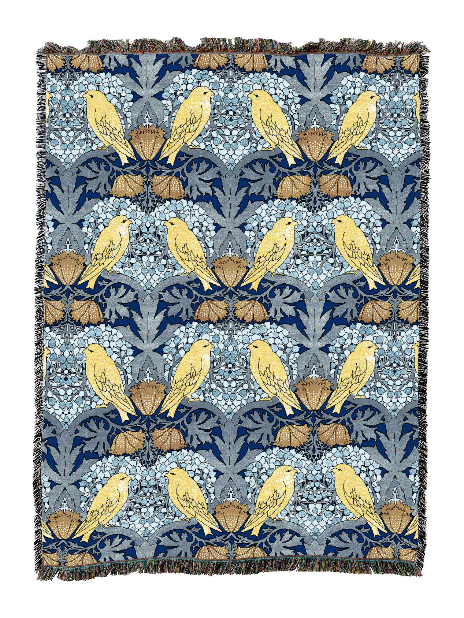Cfa Voysey Birds And Berries Blanket