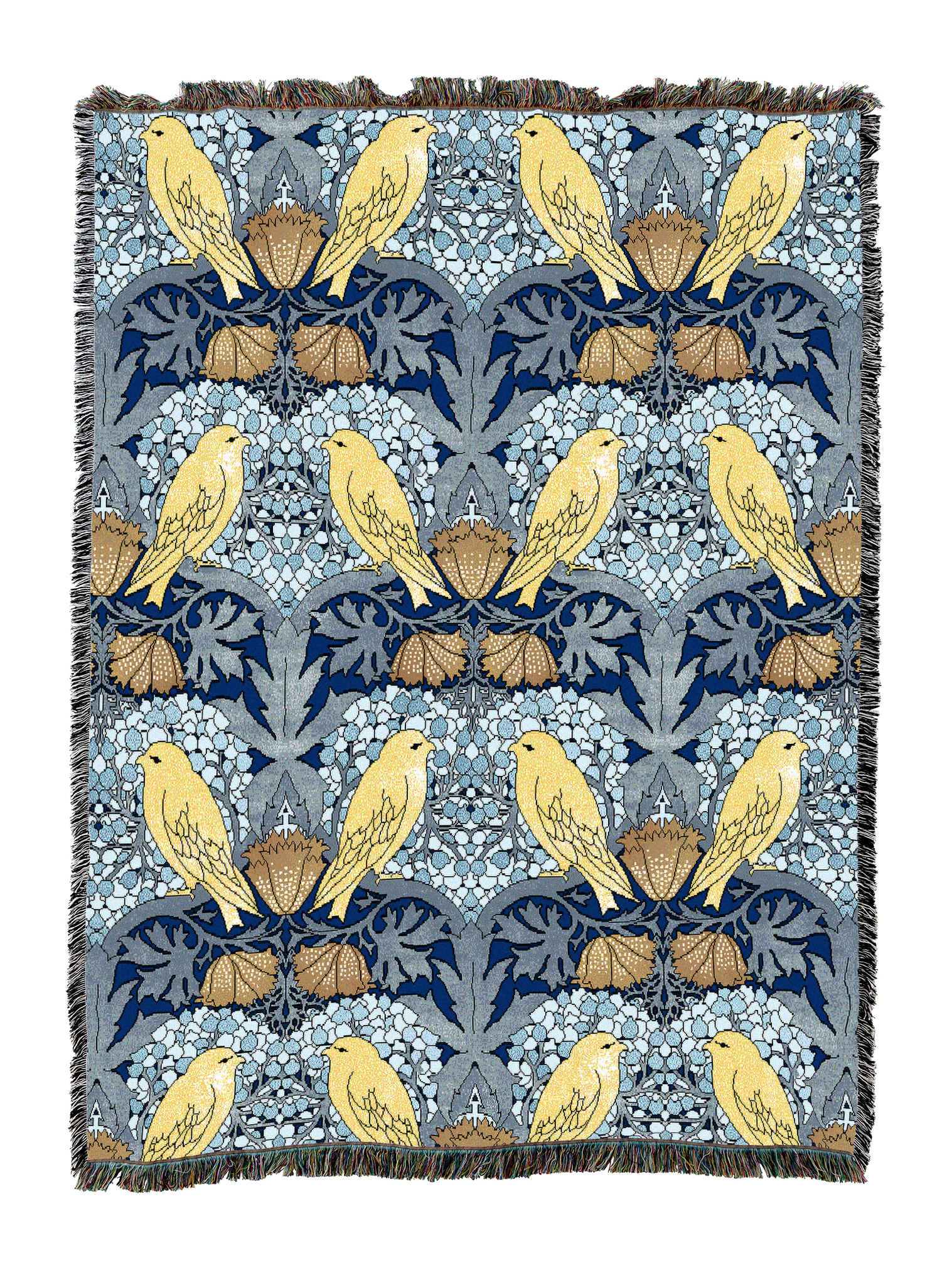 Cfa Voysey Birds And Berries Blanket