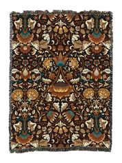 William Morris Lodden Sienna Blanket