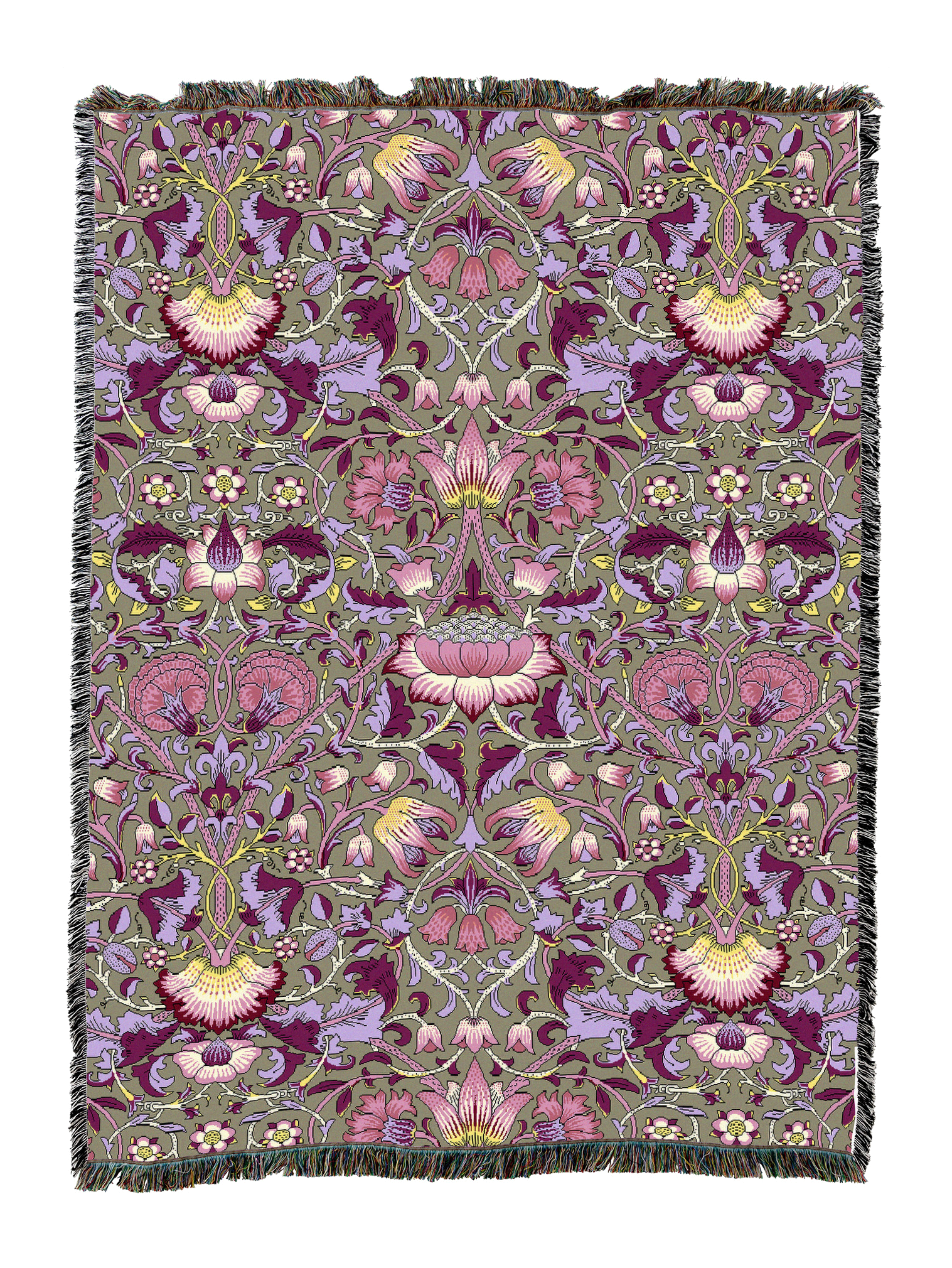 William Morris Lodden Blanket