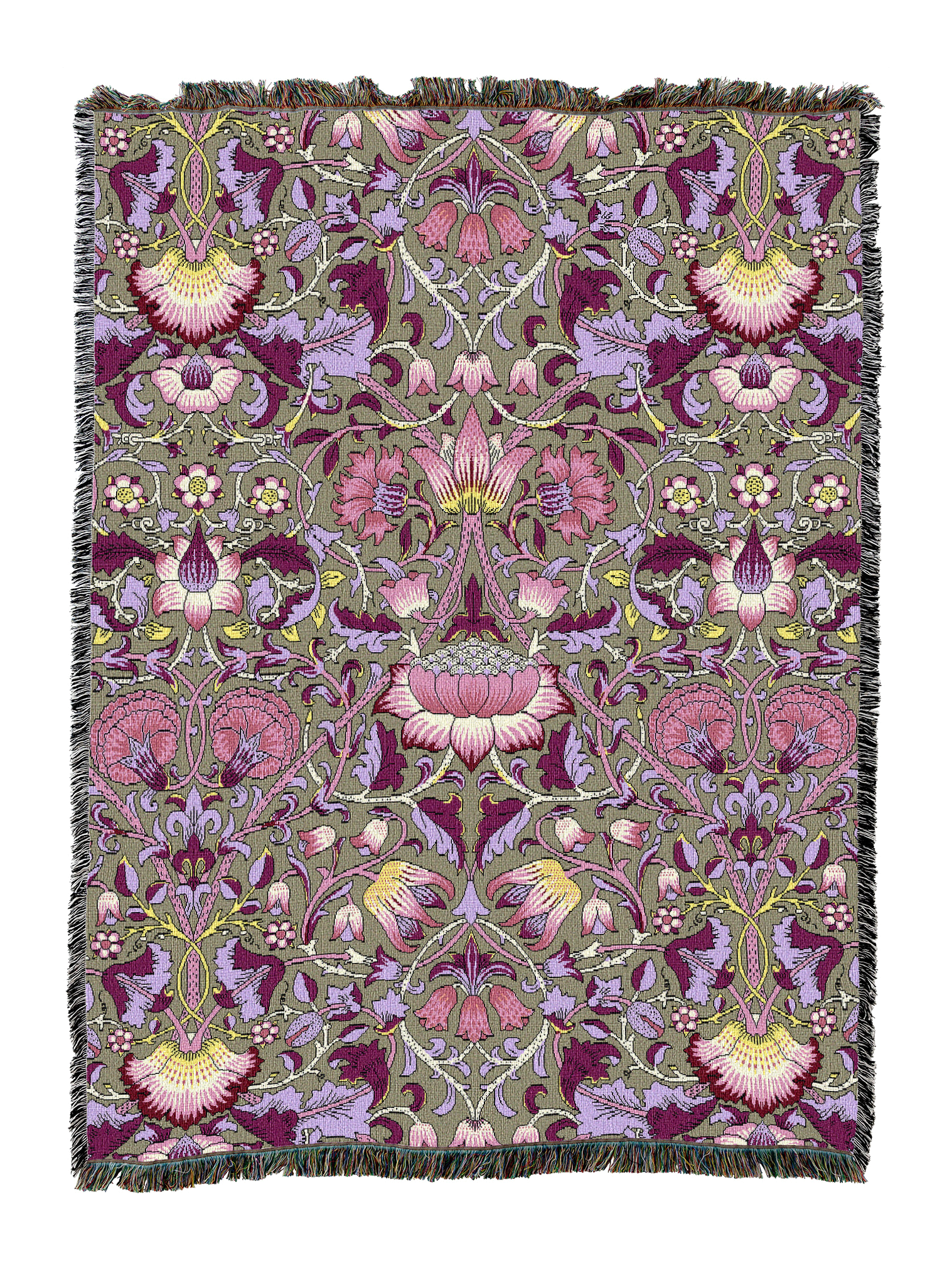 William Morris Lodden Blanket