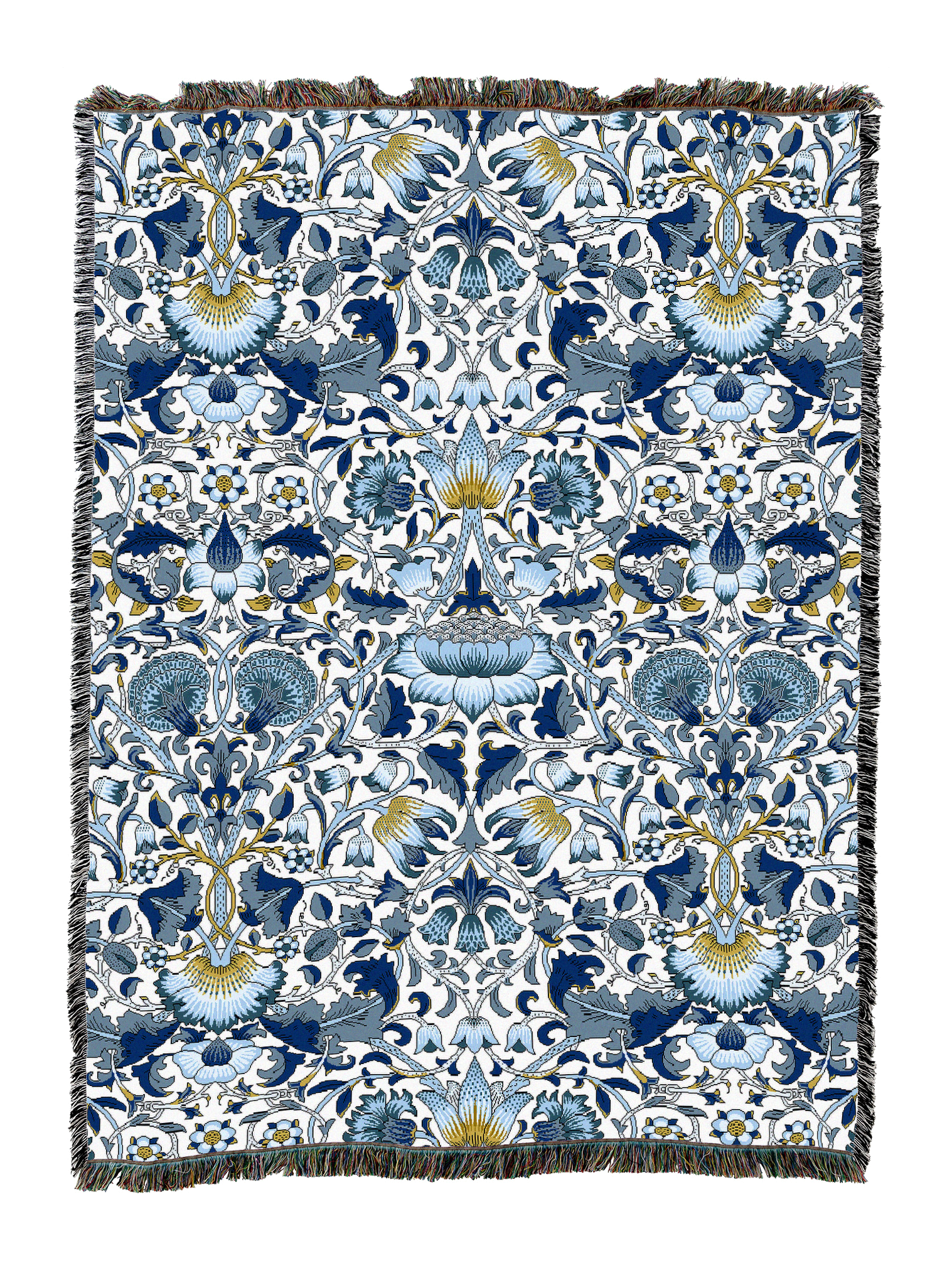 William Morris Lodden Cornflower Blanket XL