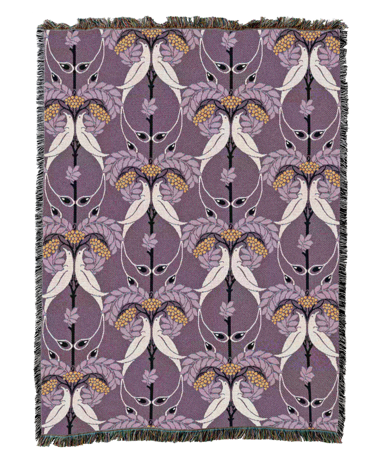 Cfa Voysey Rowan Tree Sundown Blanket