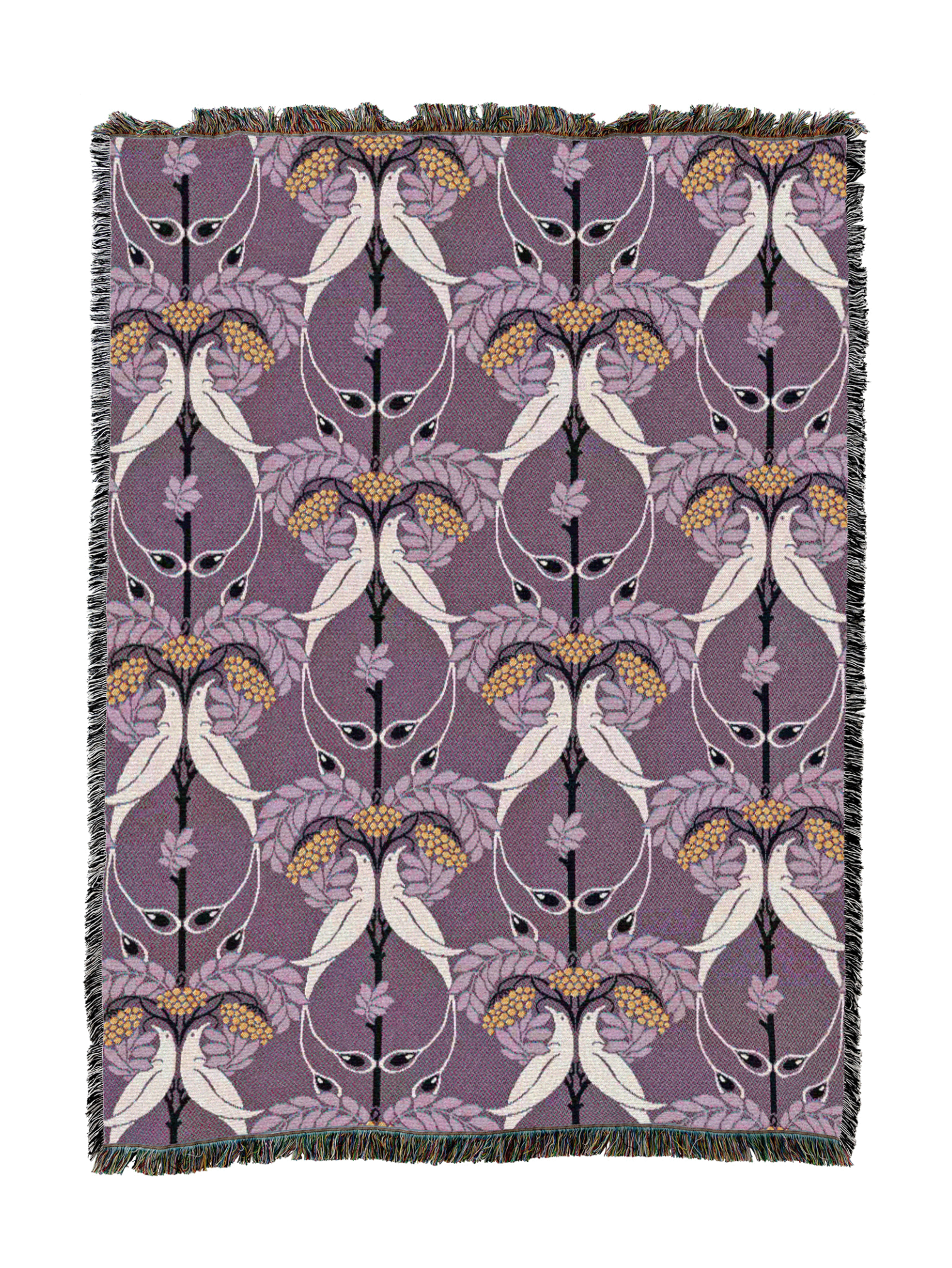 Cfa Voysey Rowan Tree Sundown Blanket