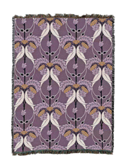 Cfa Voysey Rowan Tree Sundown Blanket