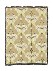 Cfa Voysey Rowan Tree Wheaten Blanket