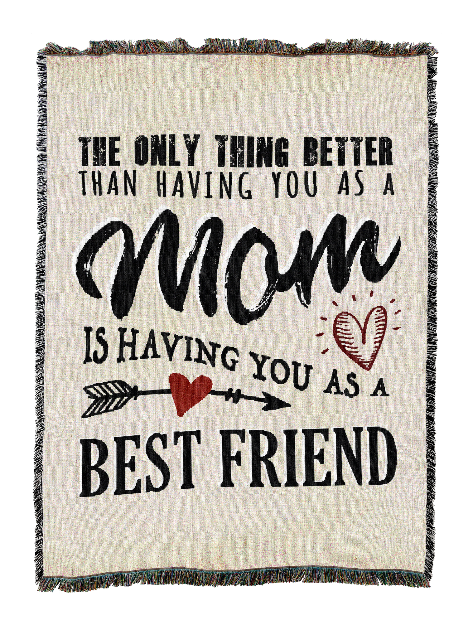 Only Thing Better Mom Friend Blanket