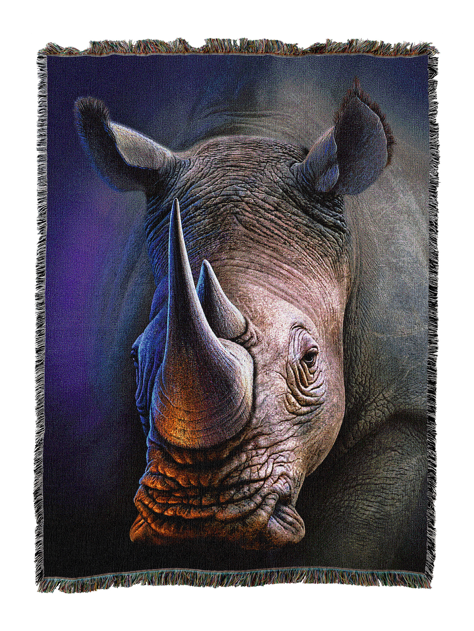 White Rhino Blanket