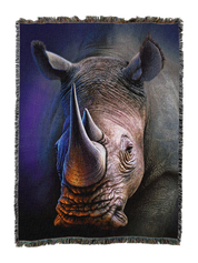 White Rhino Blanket