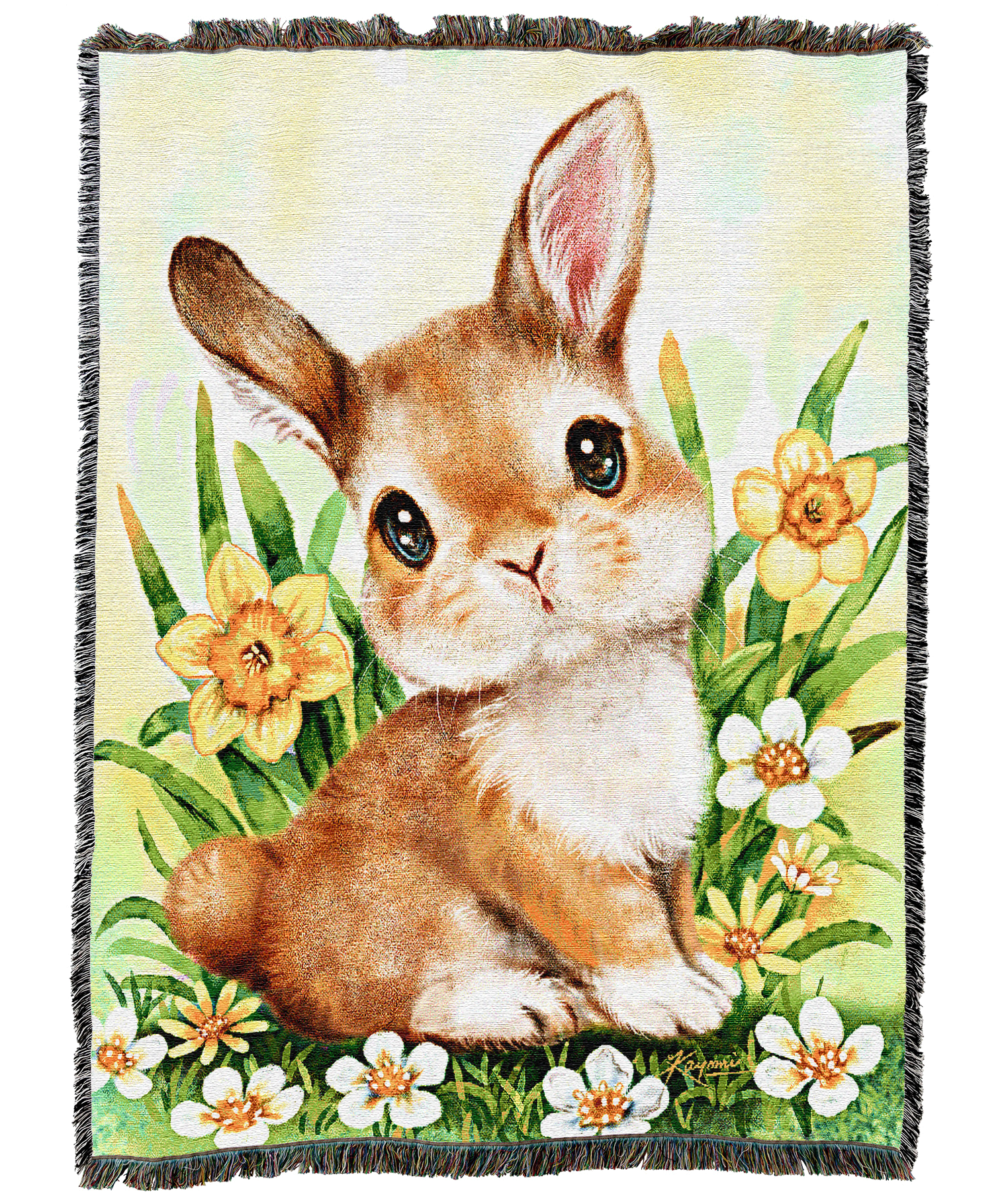 Bunny Thoughts Blanket