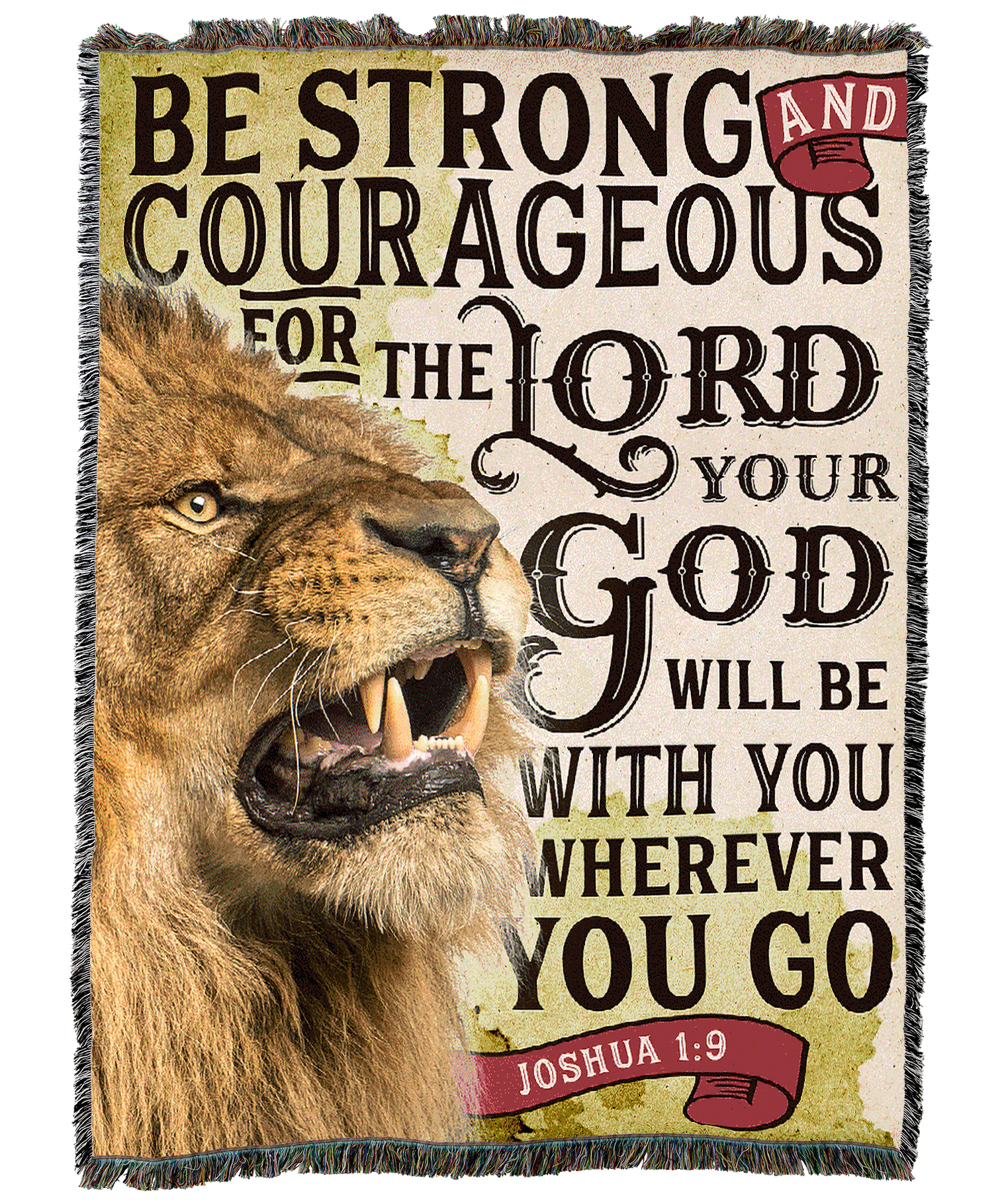 Be Courageous Blanket