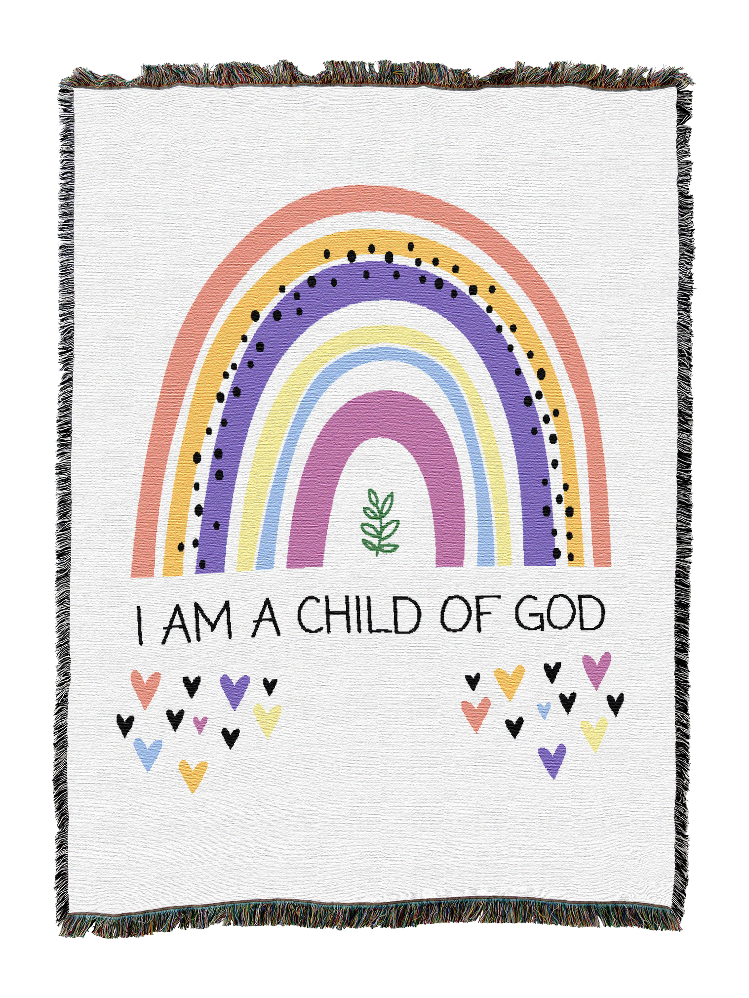 Rainbow  Child Of God Blanket