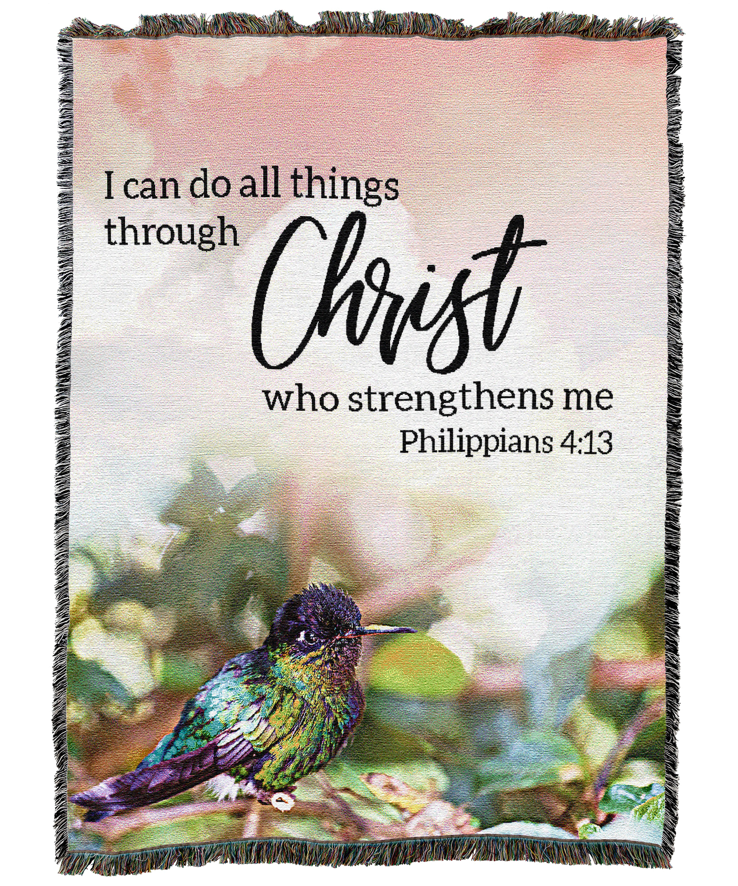 Philippians 4-13 Blanket