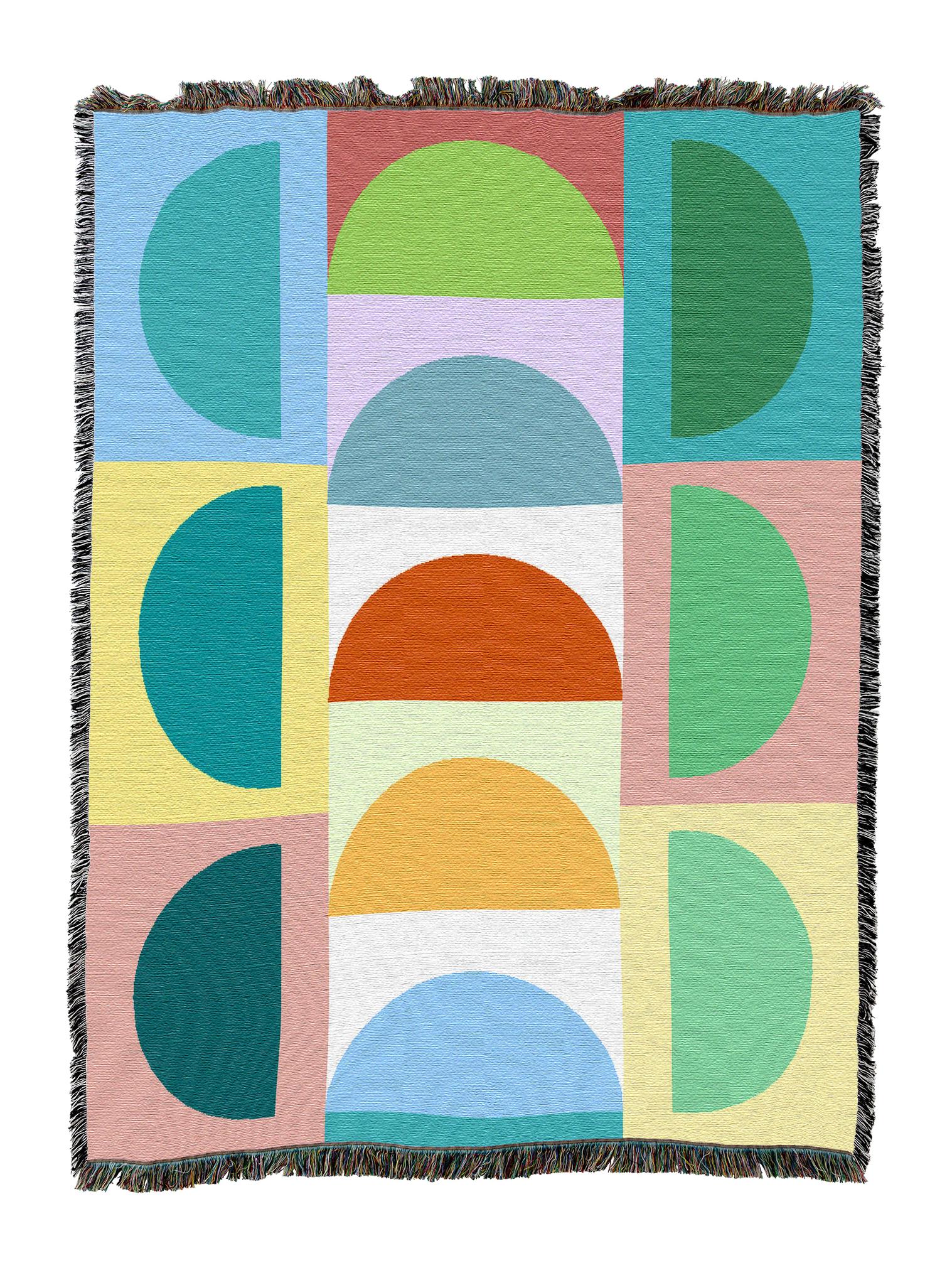 Semi Circle Whimsy Blanket