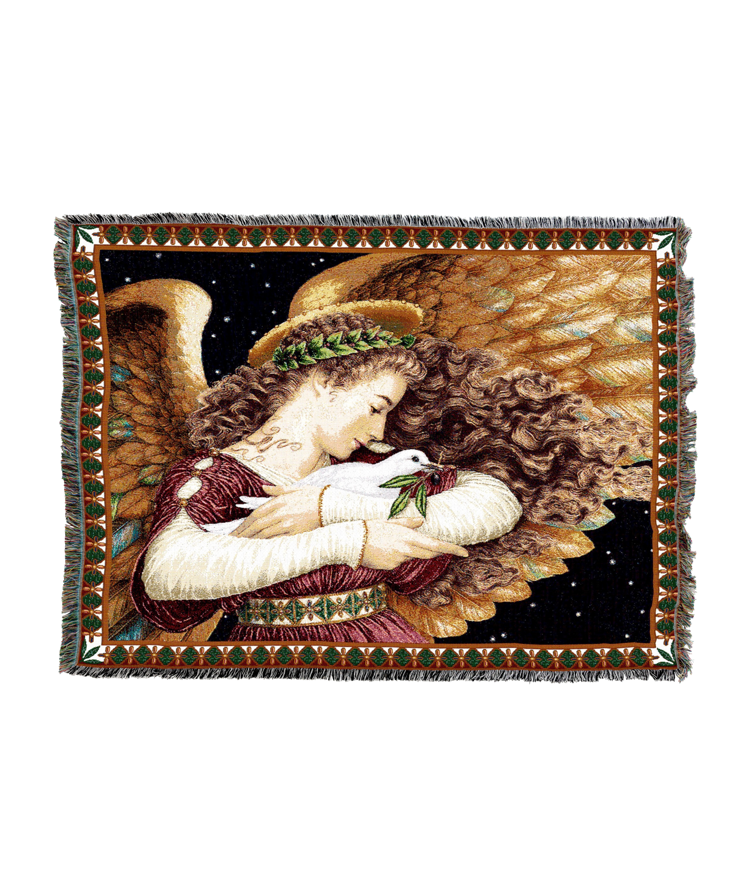 Angel and Dove Blanket