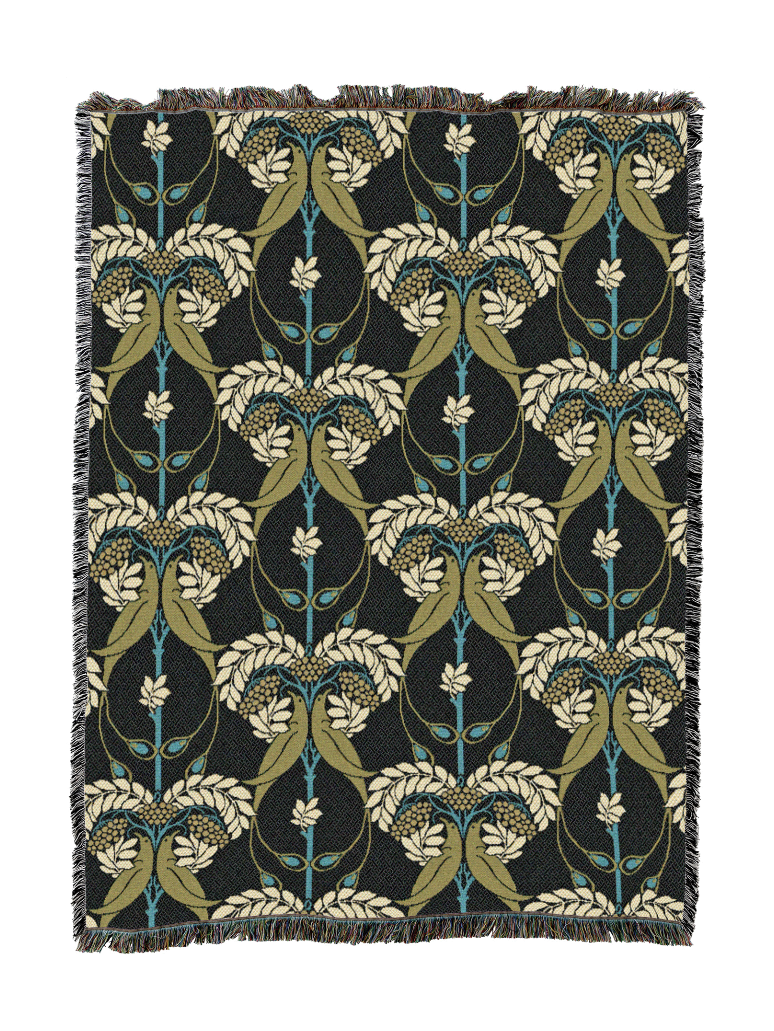 Cfa Voysey Rowan Tree Nocturne Blanket