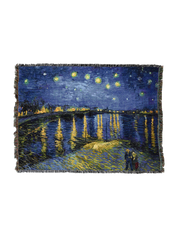 Starry Night Over The Rhone Blanket