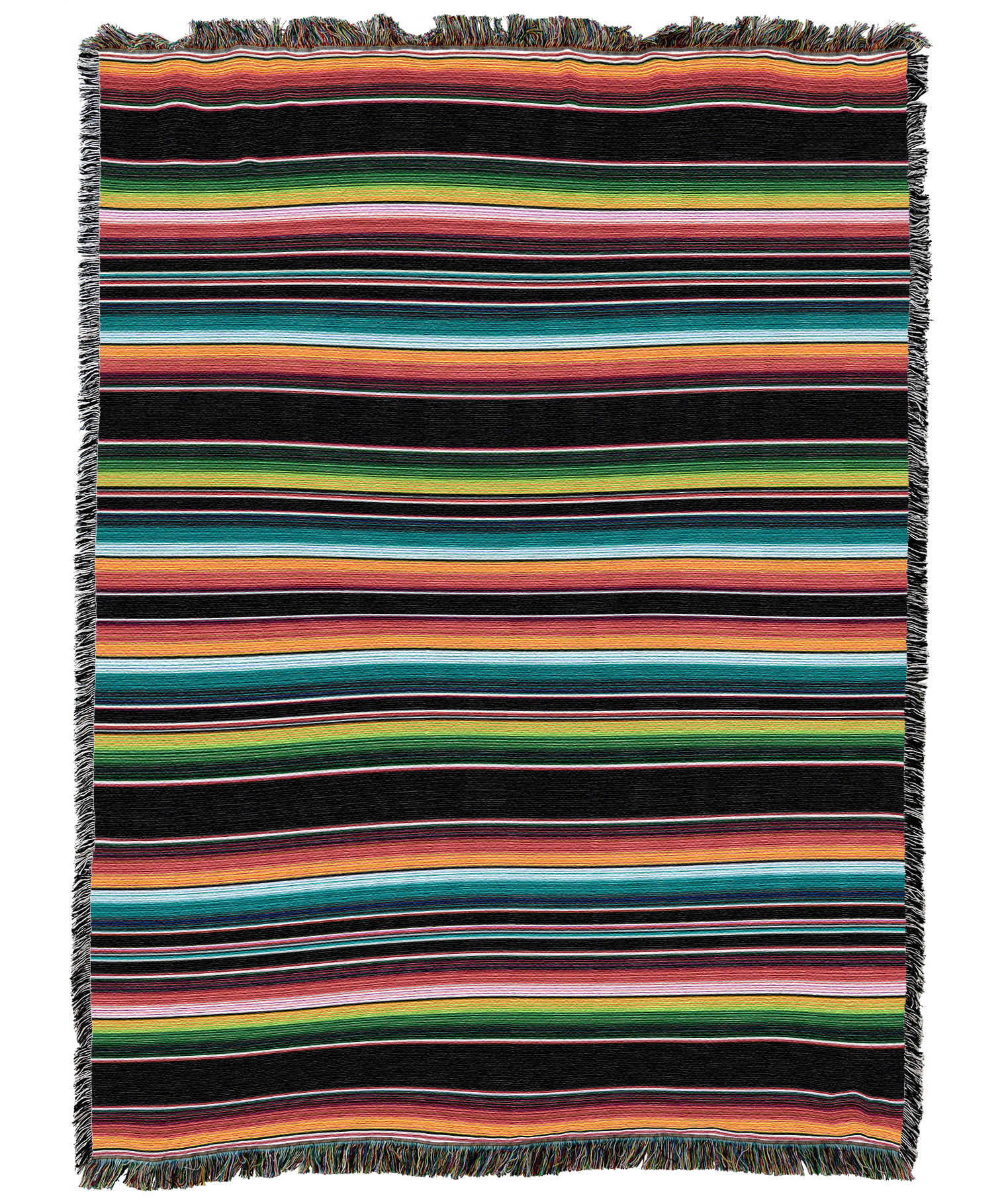 Rainbow Stripes Blanket