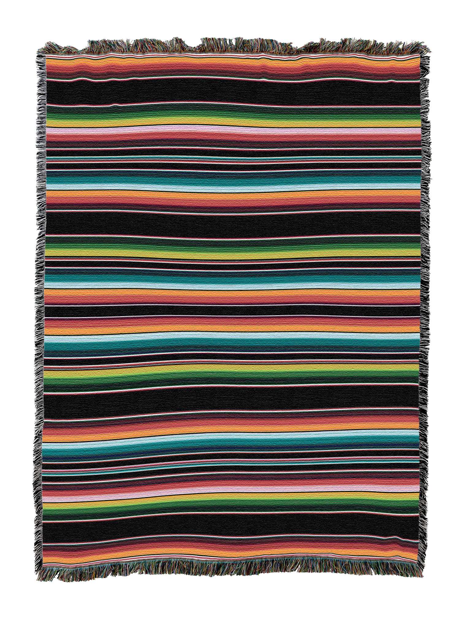 Rainbow Stripes Blanket