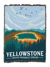 Yellowstone Prismatic Blanket XL