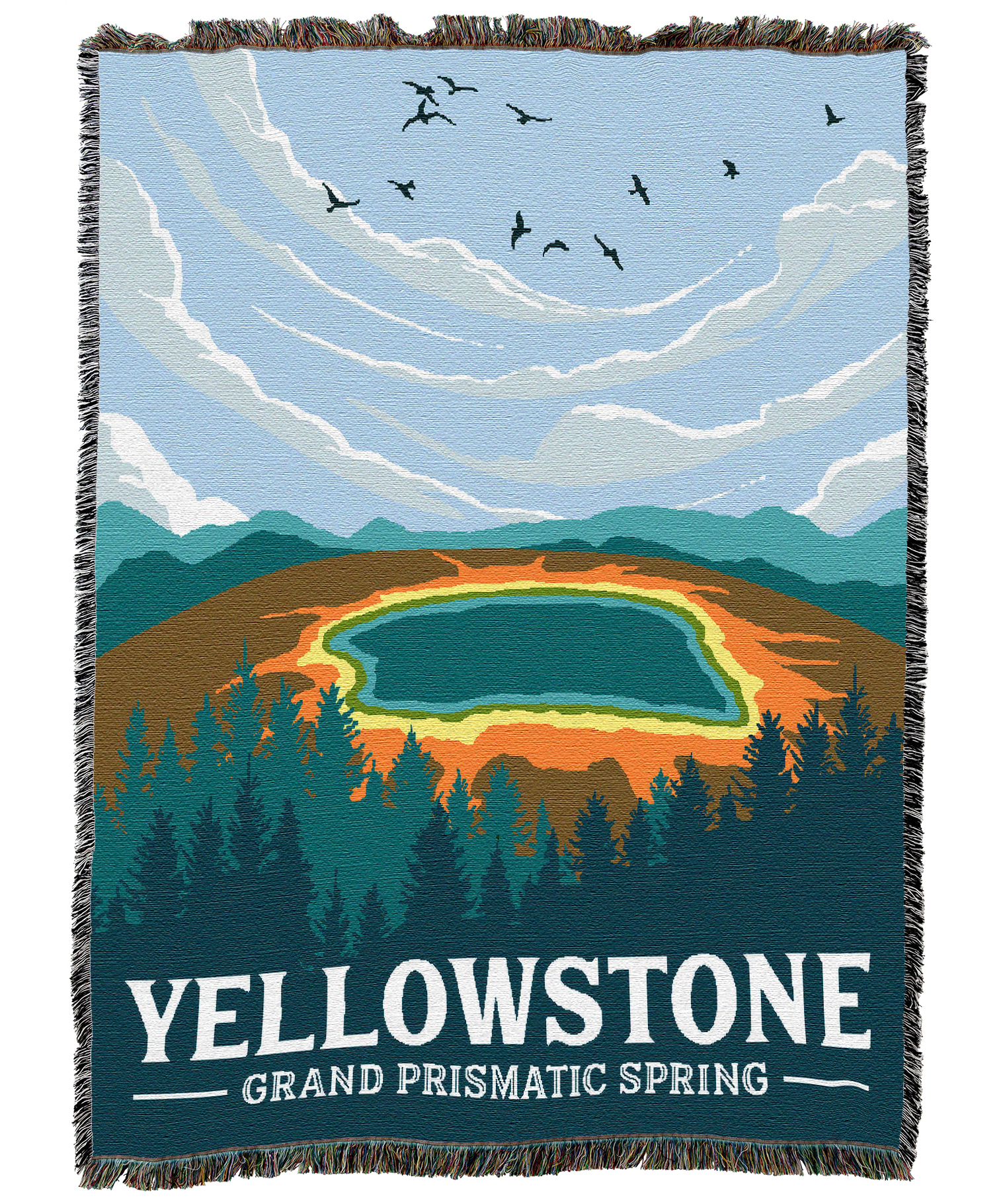 Yellowstone Prismatic Blanket
