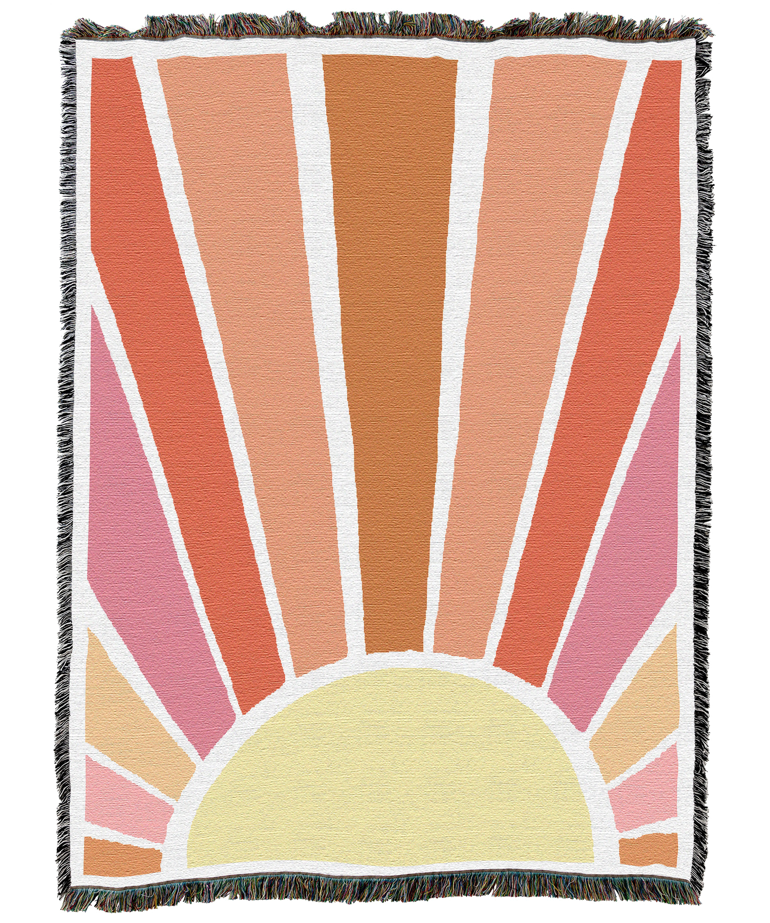 Retro Sunburst Blanket