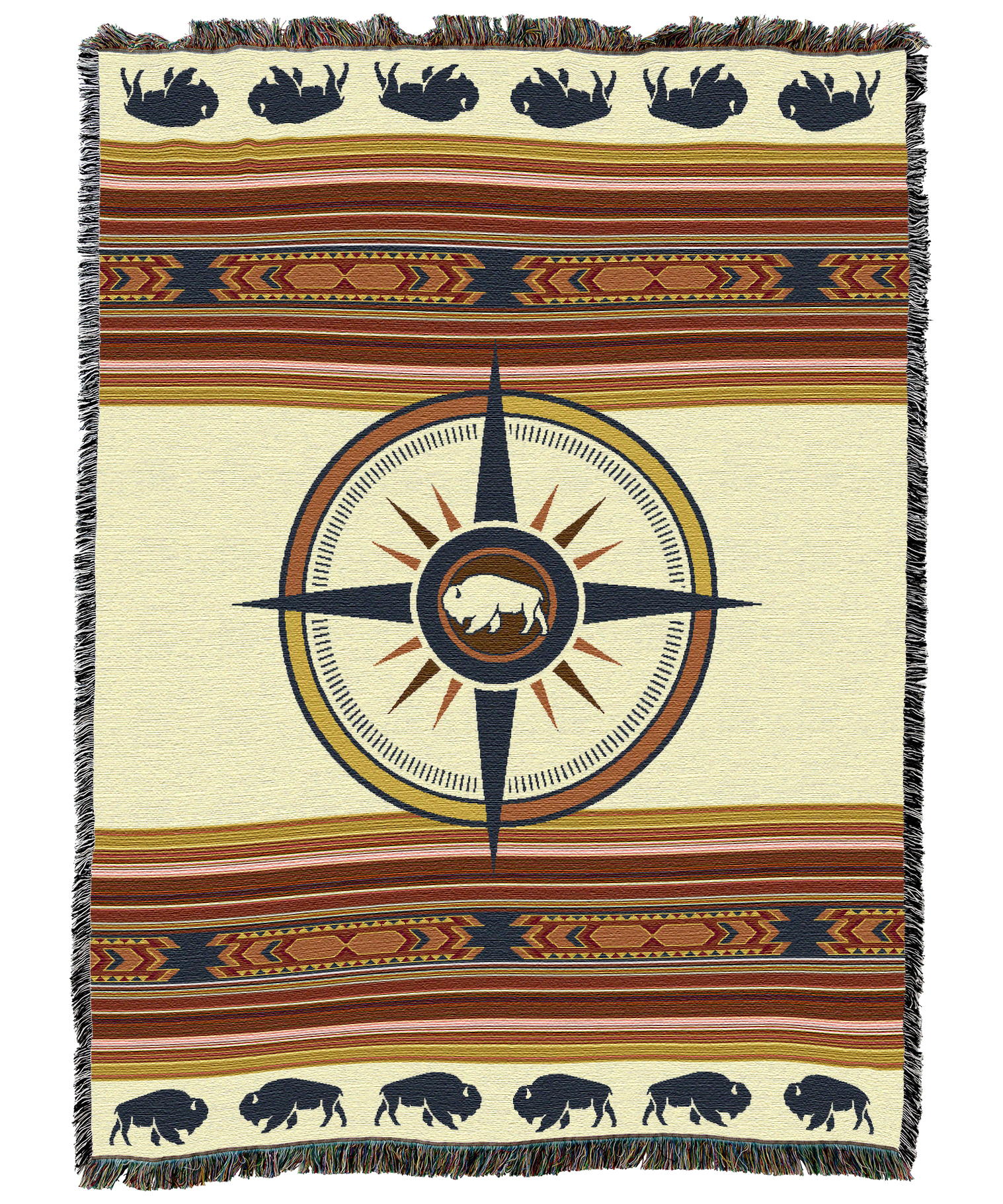 Call Of The Wild West Clay Blanket