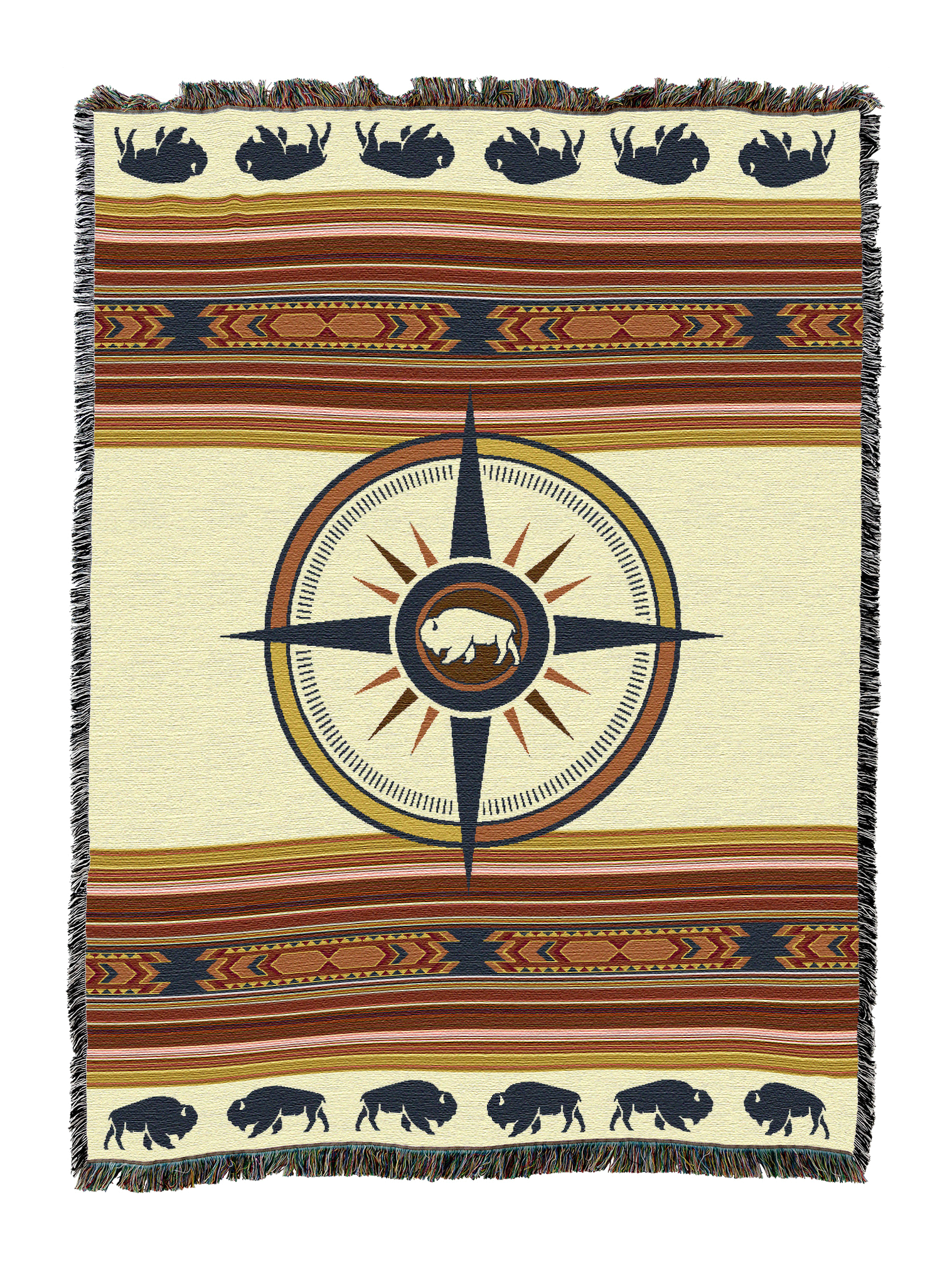 Call Of The Wild West Clay Blanket