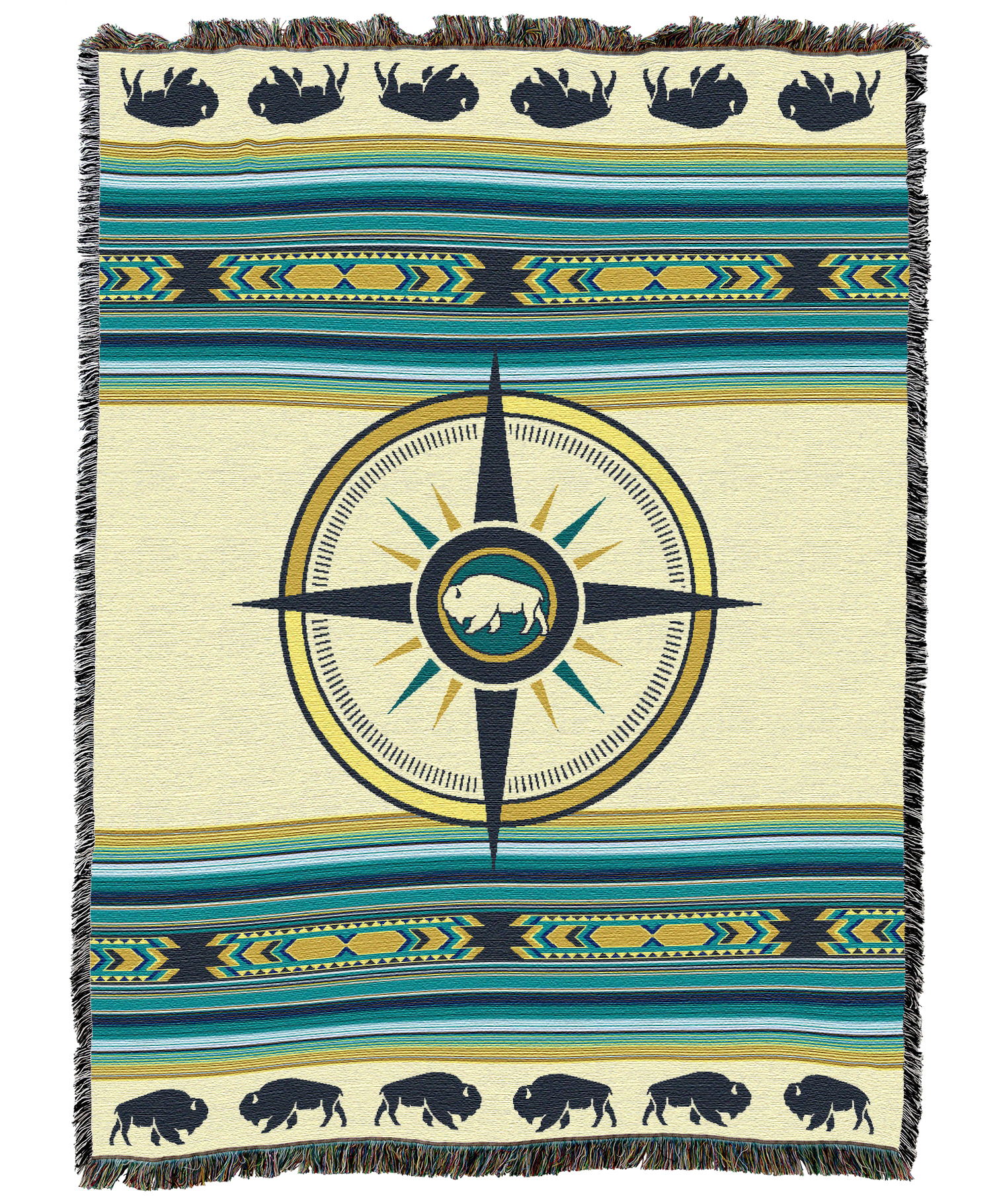 Call Of The Wild West Lakes Blanket