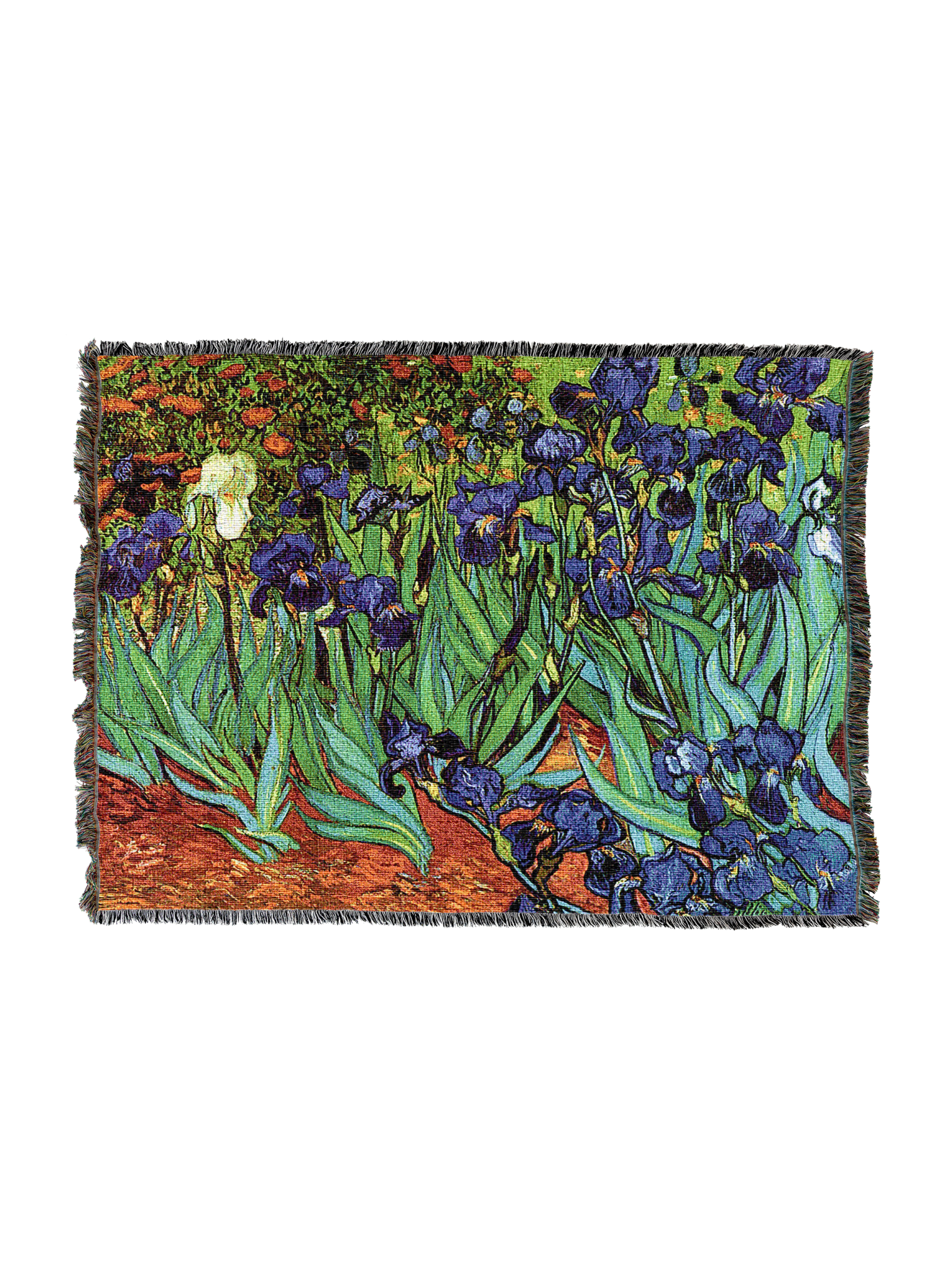 Irises Van Gogh Blanket