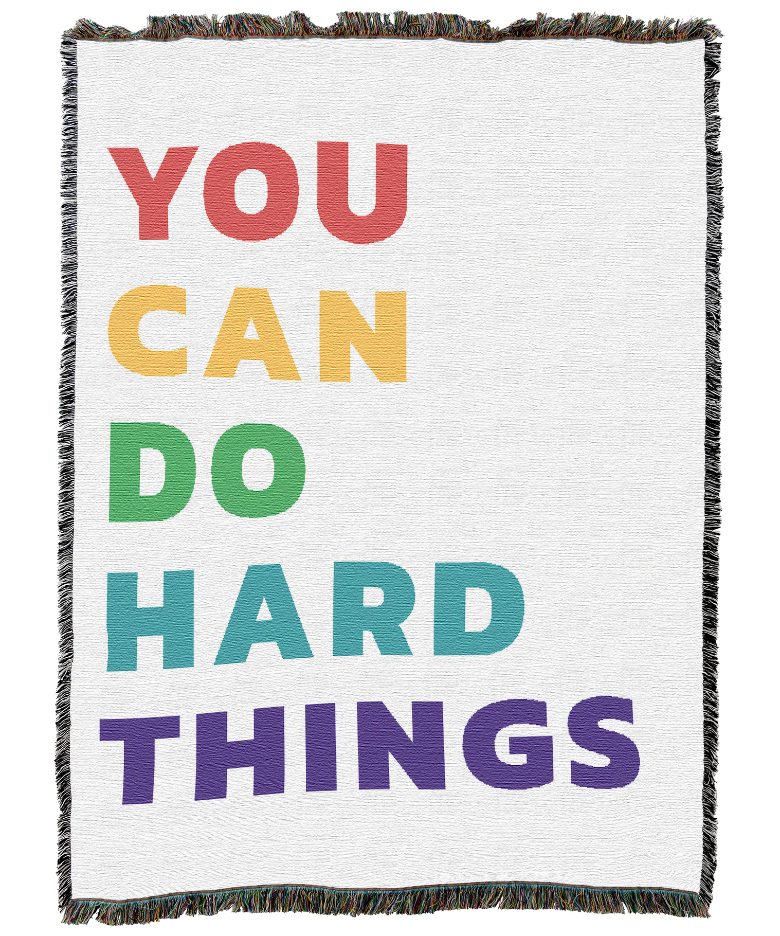 You Can Do Hard Things Blanket