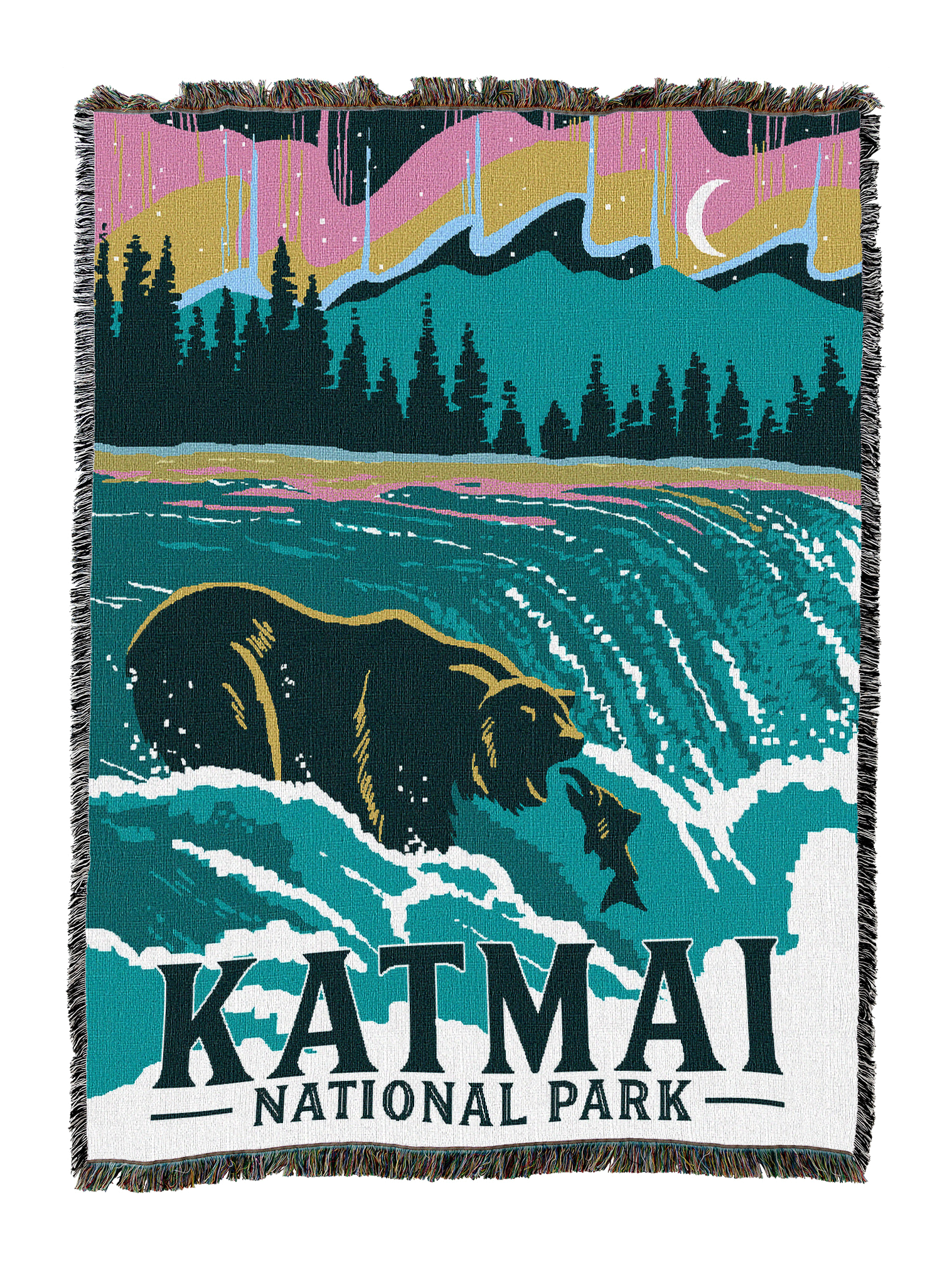 Katmai Bear Blanket