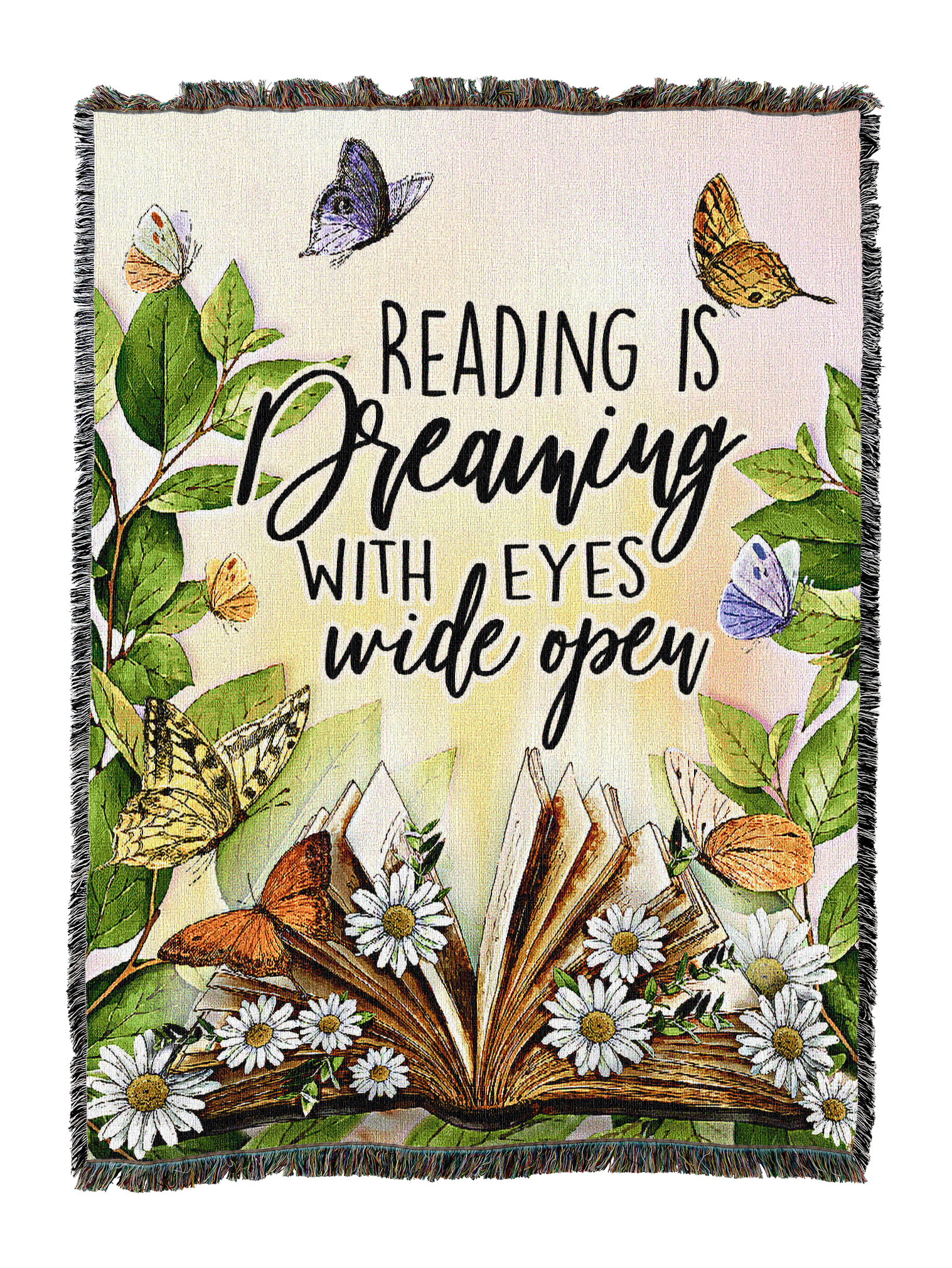 Reading Is Dreaming Blanket