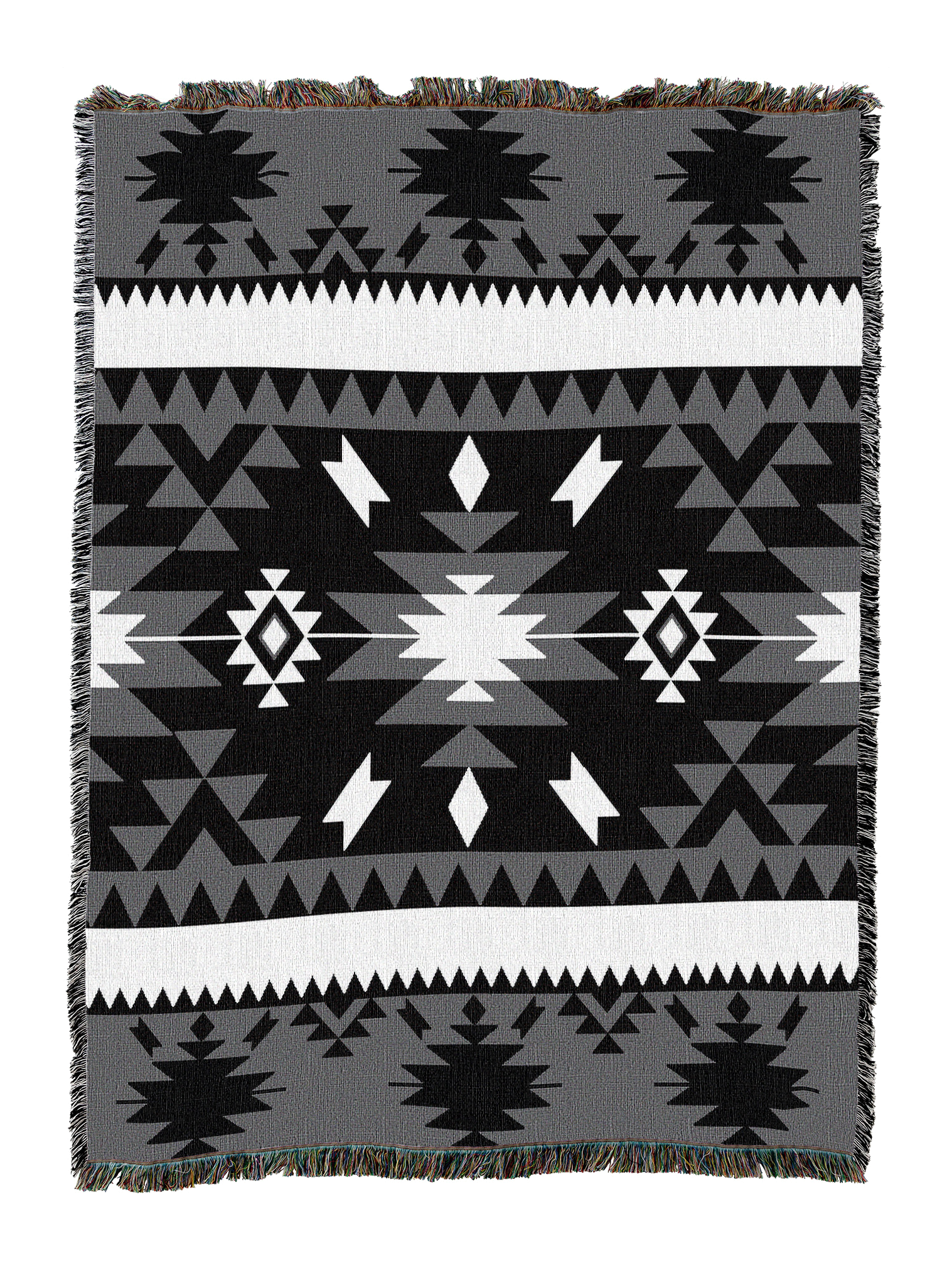 Storm Call Black Blanket