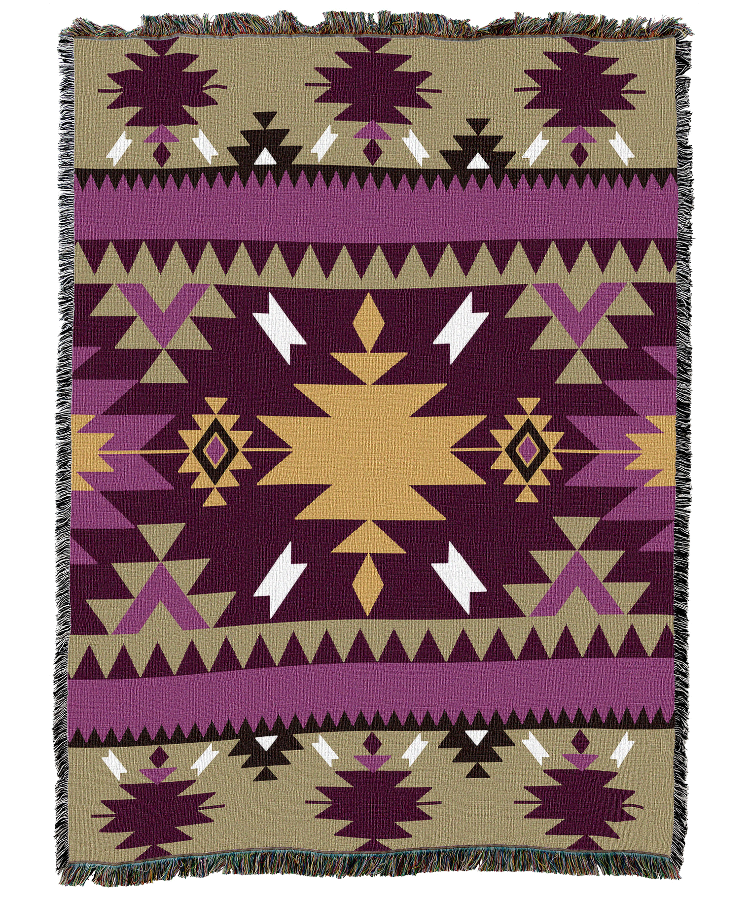 Storm Call Purple Blanket