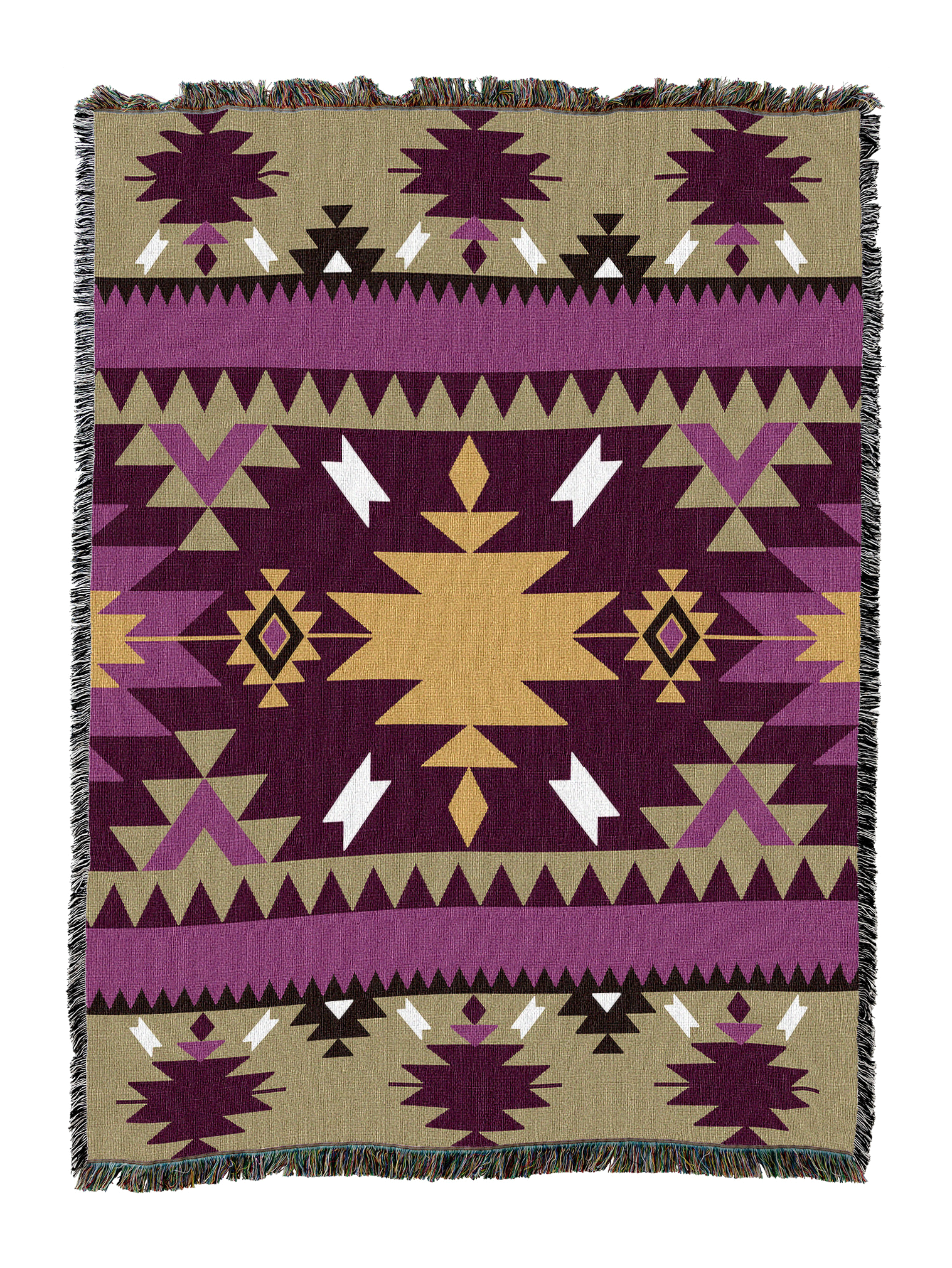 Storm Call Purple Blanket