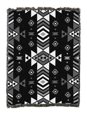 Sparks Black Blanket