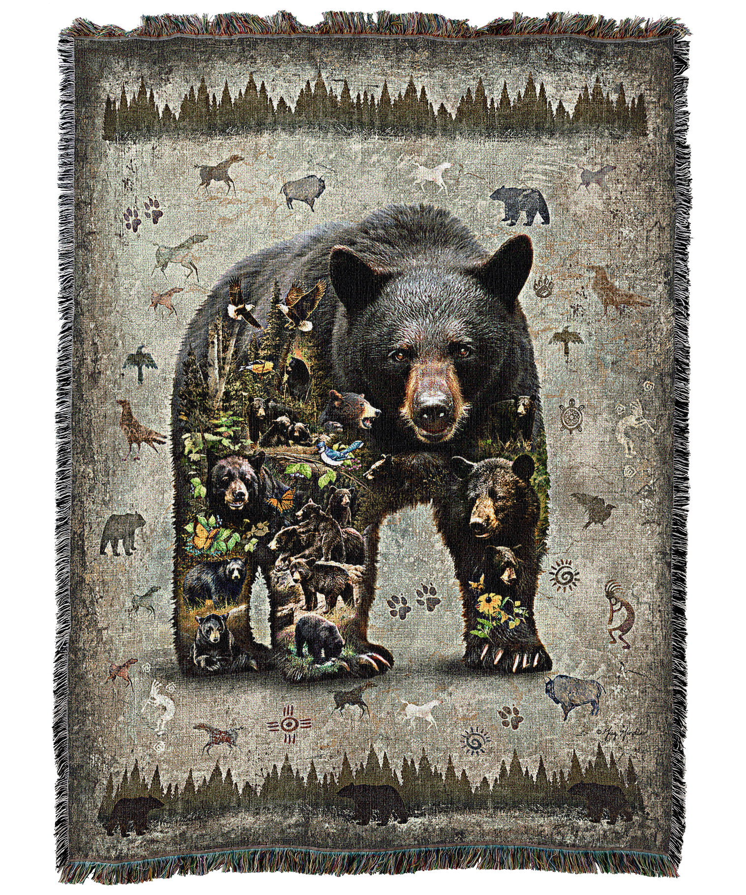 Black Bear Blanket