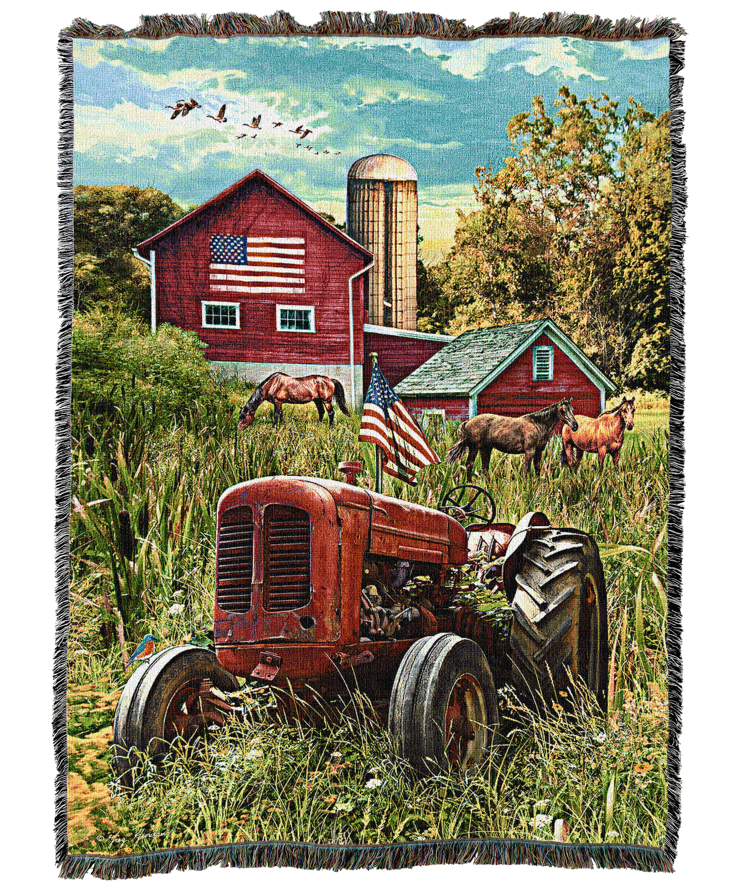 Tractor Blanket